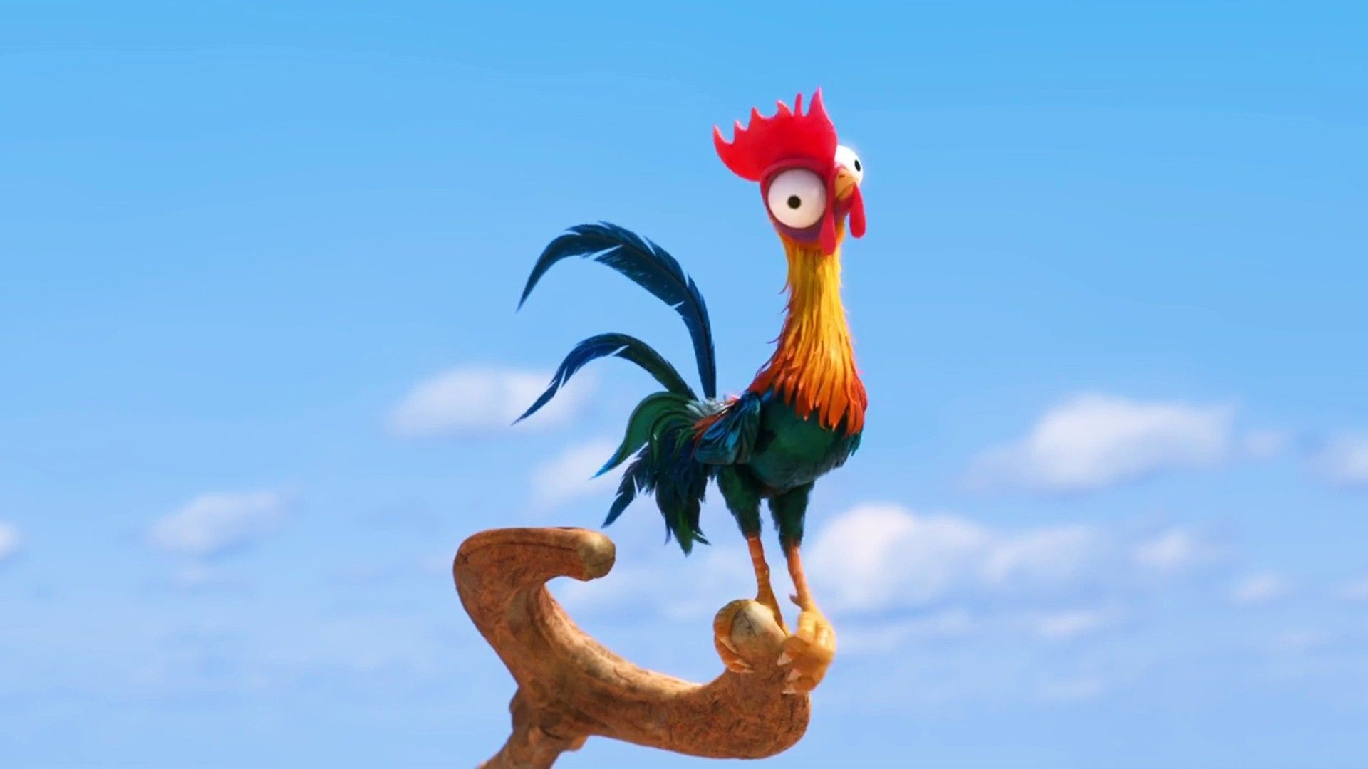 Hei Hei gallo Oceania, Moana, 1920x1080 1080p, Desktop