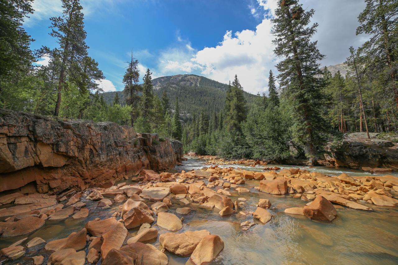 Fiume roccioso montagna Colorado, 1280x853 HD, Desktop