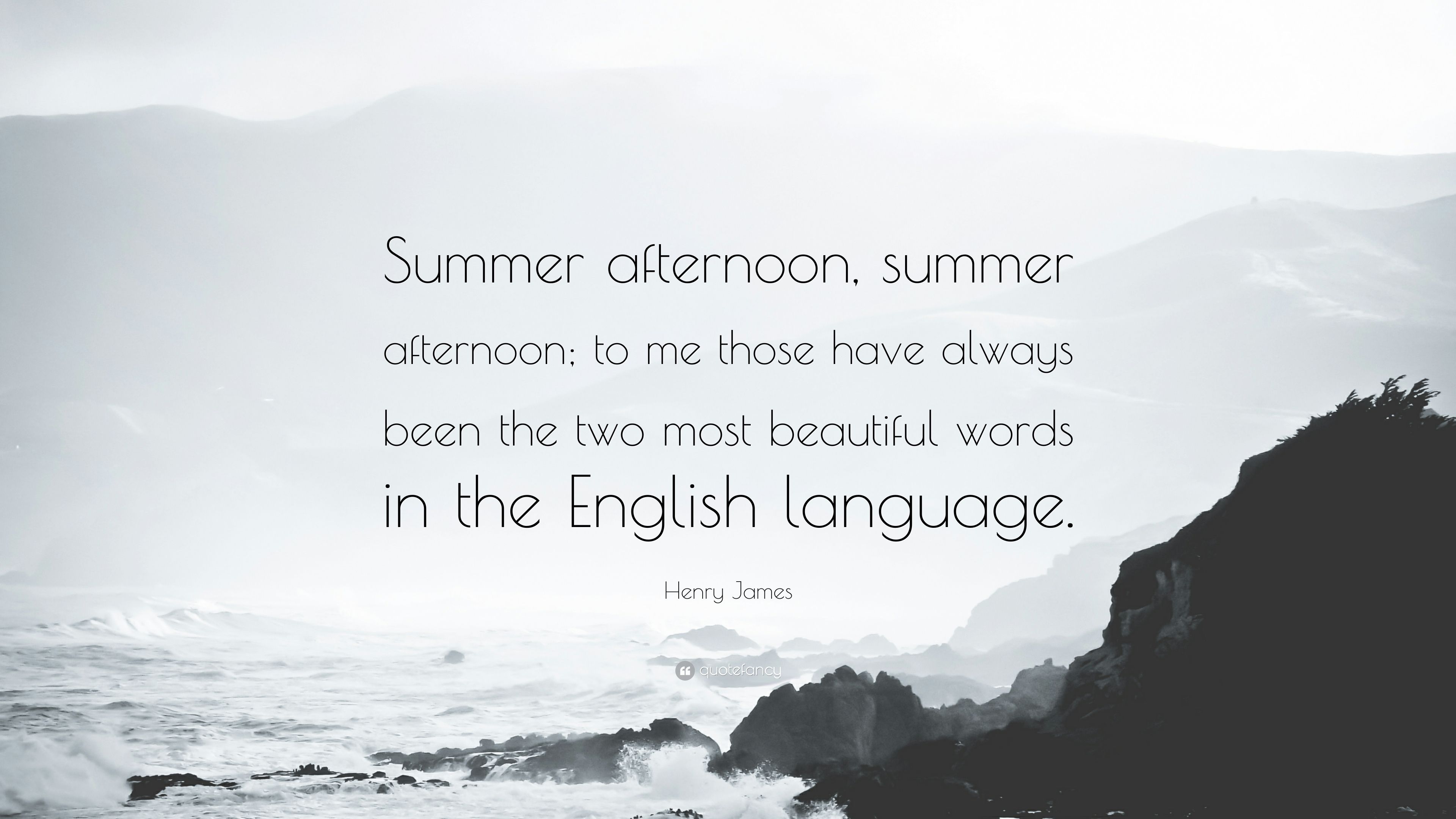Citazione Henry James su spiaggia, 3840x2160 4K, Monitor 4K