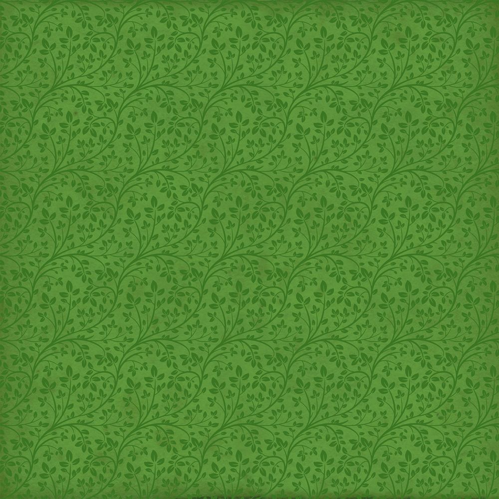 pattern foglie verdi decorativo, 1000x1000 HD, Laptop