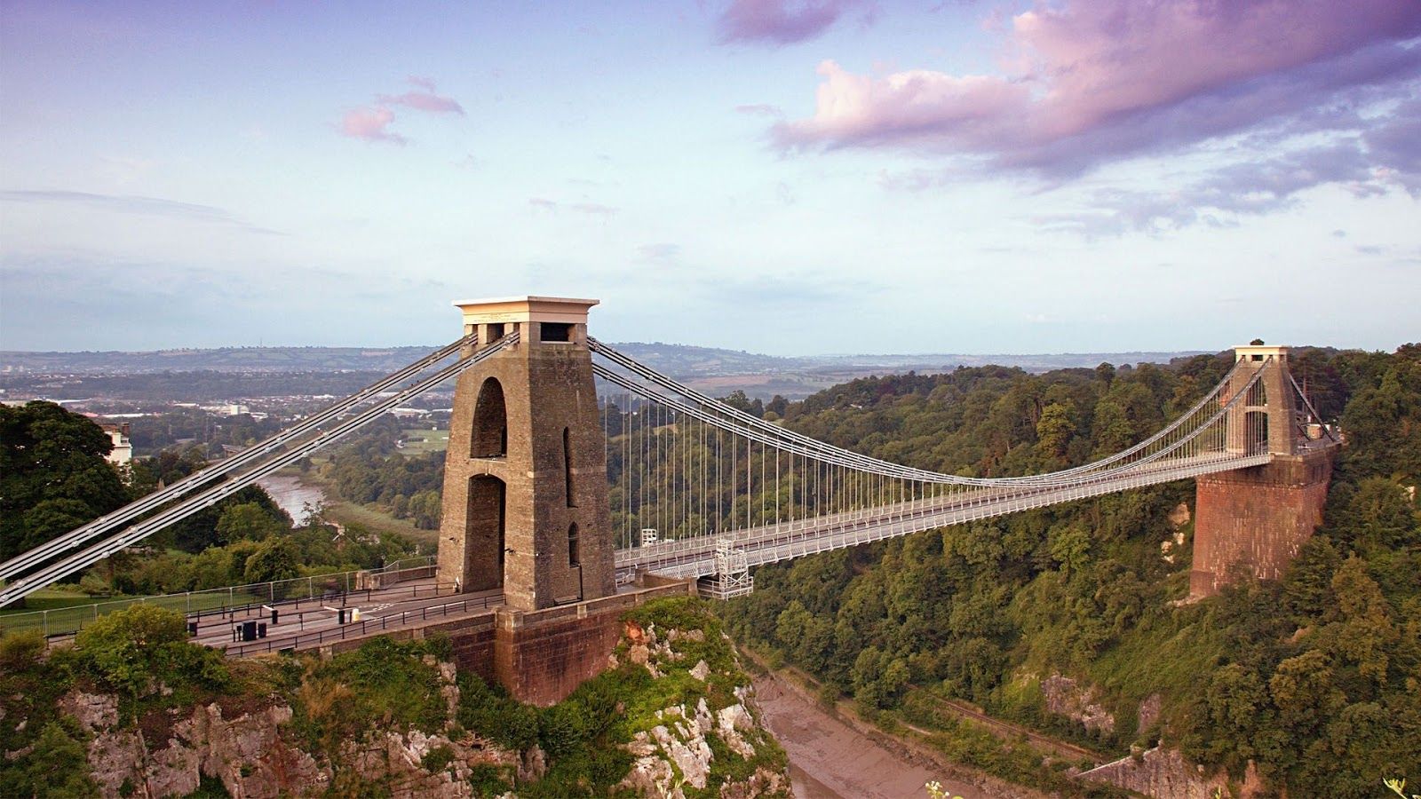 Ponte sospeso su gola, 1600x900 900p, Desktop