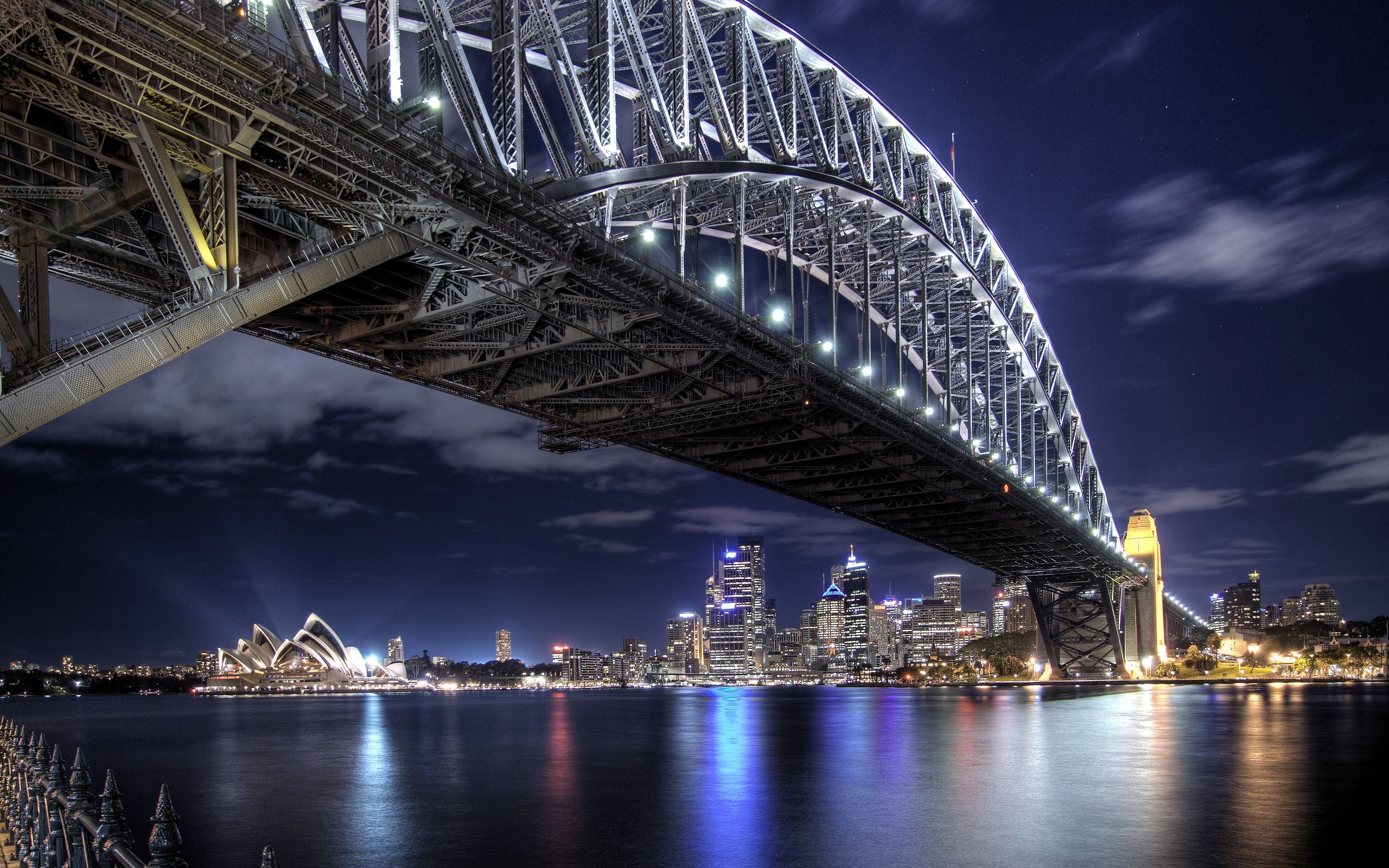 Ponte di Sydney notturno, 2560x1600 WQXGA, MacBook Pro
