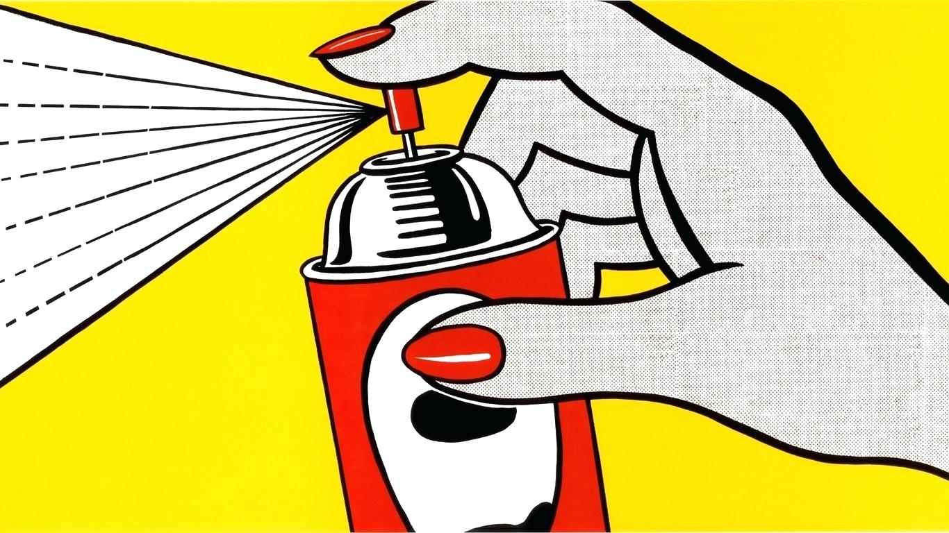 Mano pop art spray rosso, 1366x768 HD, Acer Nitro