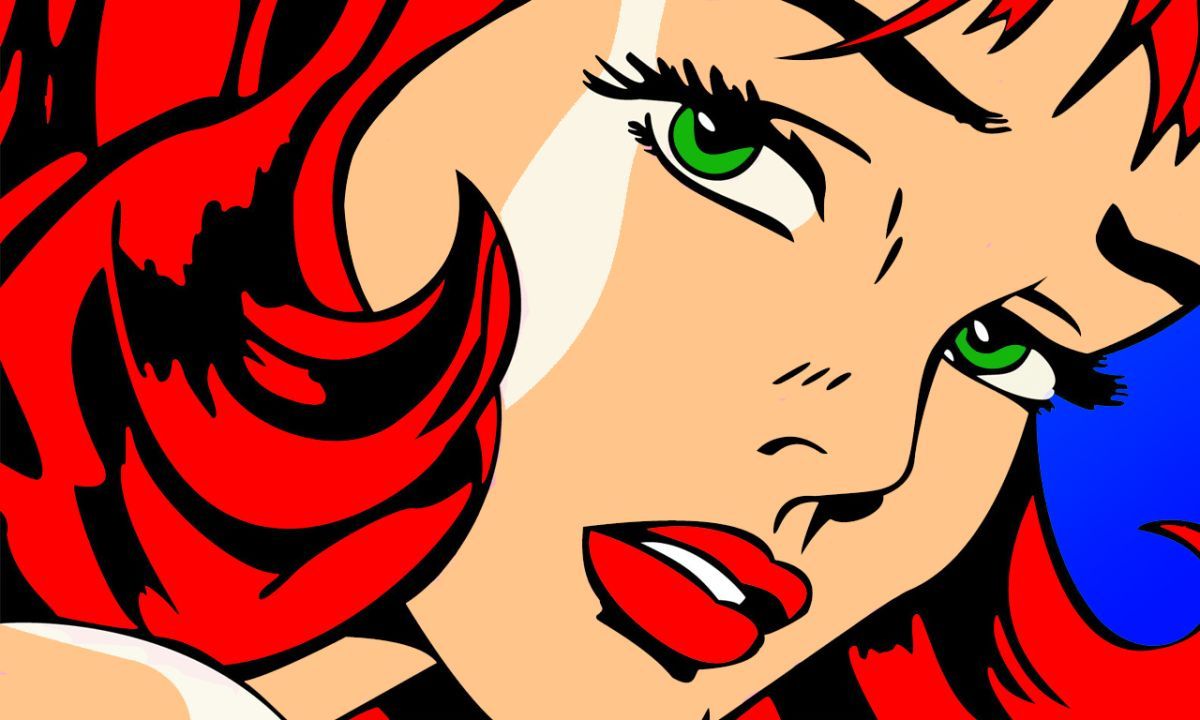 Donna pop art capelli rossi, 1200x720 HD, ROG Asus Laptop