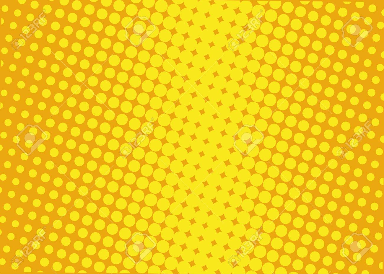 Puntini halftone giallo arancio, 1300x928 HD, Desktop