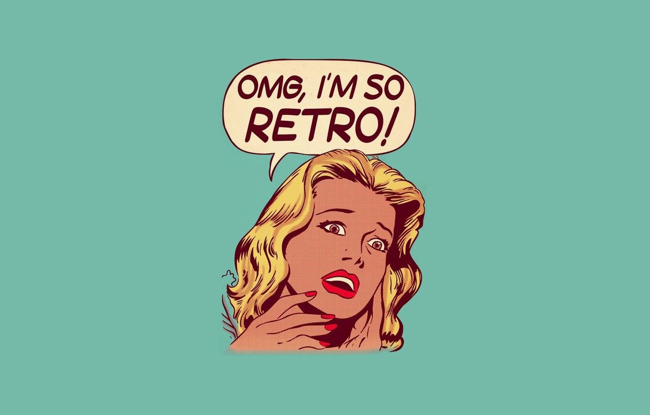 Donna pop art fumetto retro, 1332x850 HD, ROG Asus Laptop