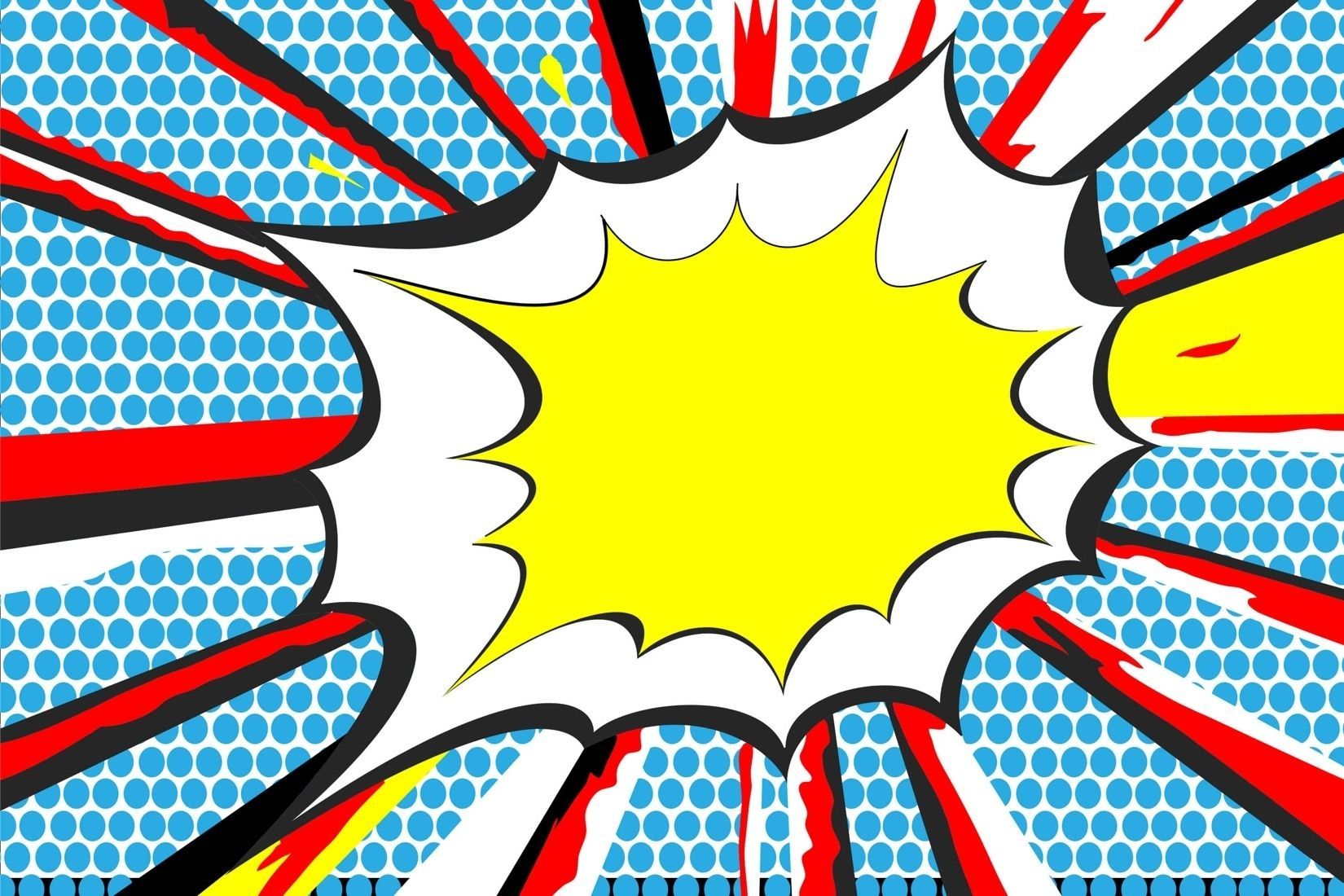 Esplosione fumetto pop art, 1650x1100 900p, PC