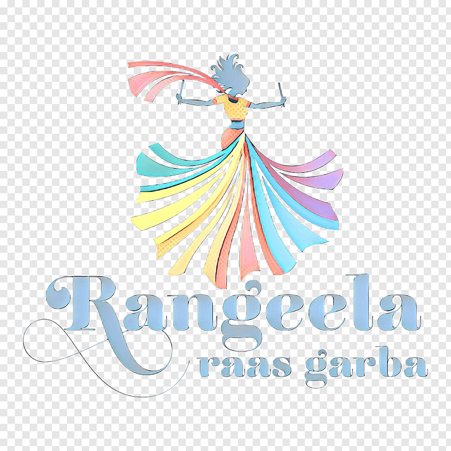 Logo Rangeela Raas Garba danzatrice, 910x910 HD, Desktop
