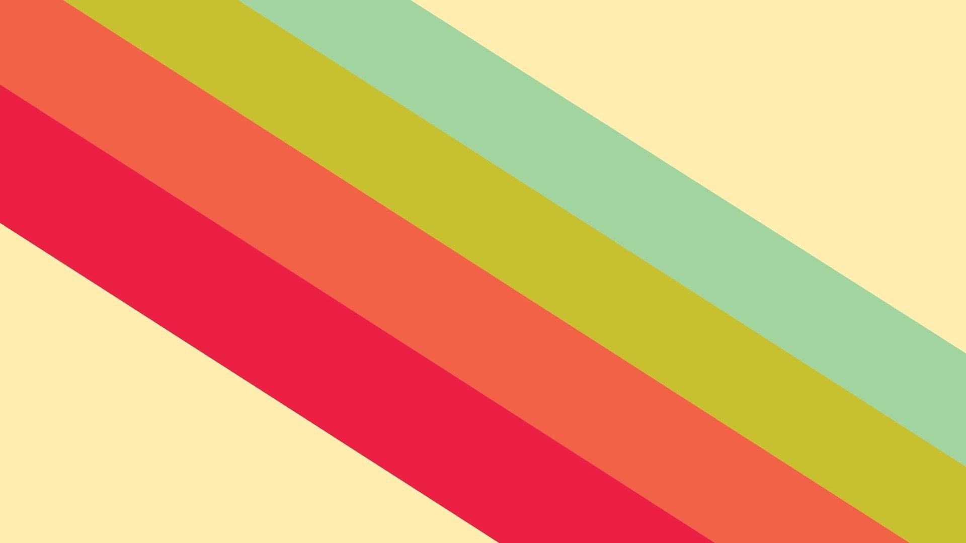 Strisce diagonali colorate retro, 1920x1080 Full HD, Desktop