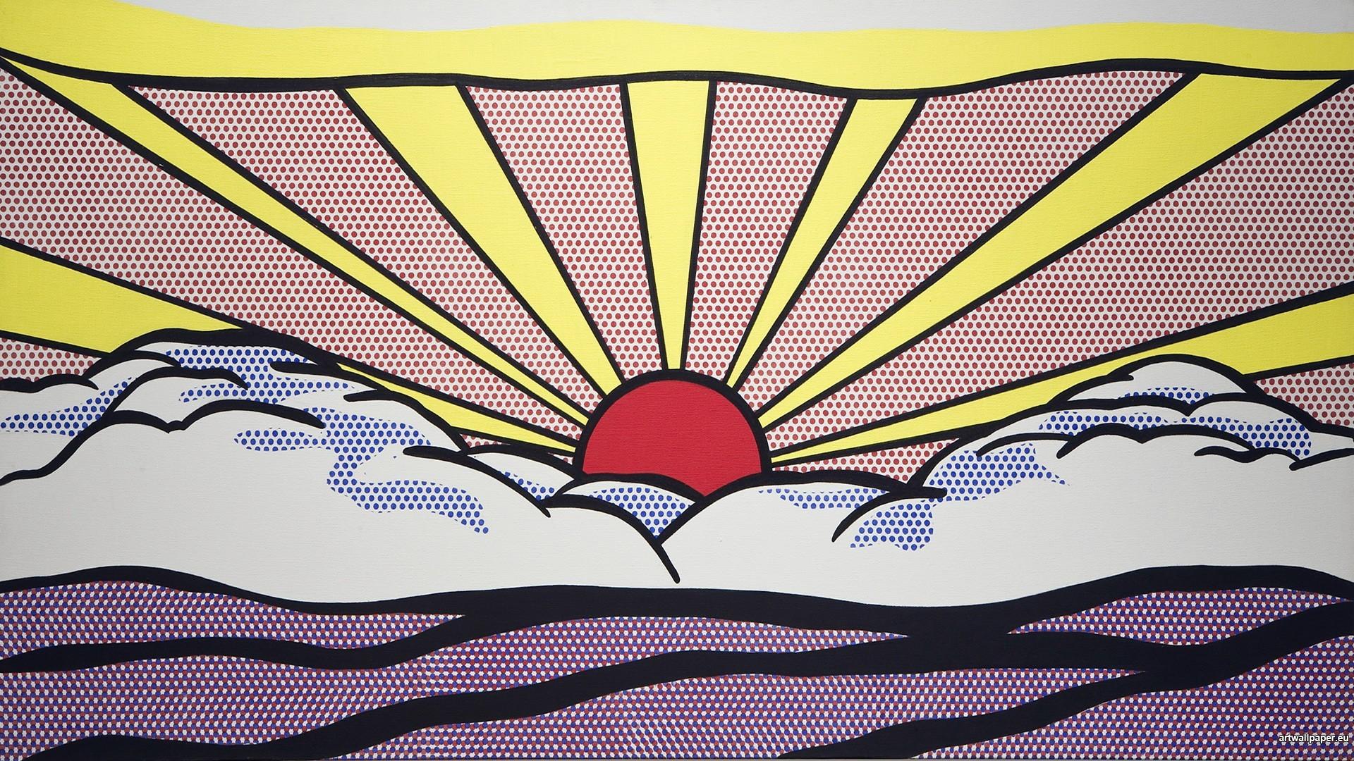 Alba stile Lichtenstein Pop Art, 1920x1080 Full HD 1080p, Laptop
