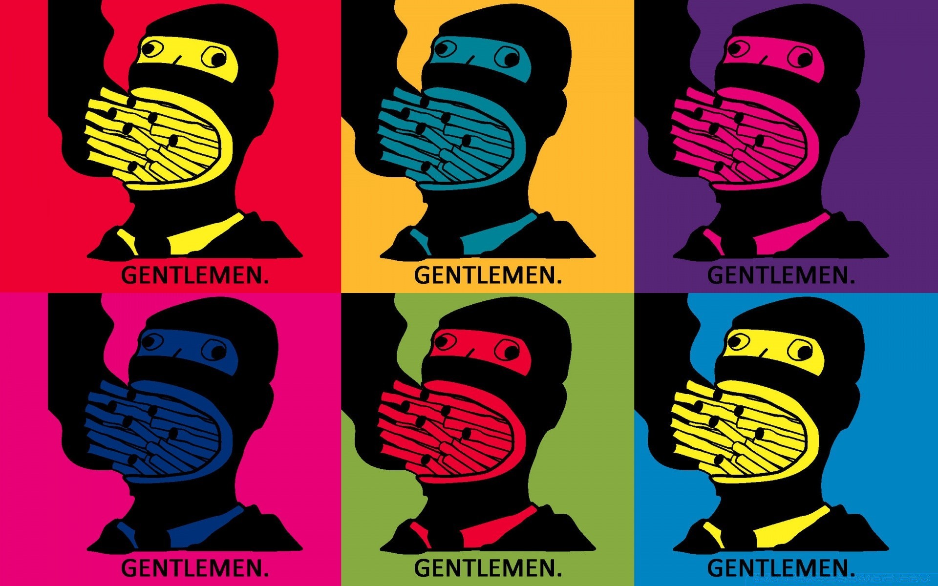 Ritratto uomo stile Warhol, 1920x1200 Full HD+, iMac