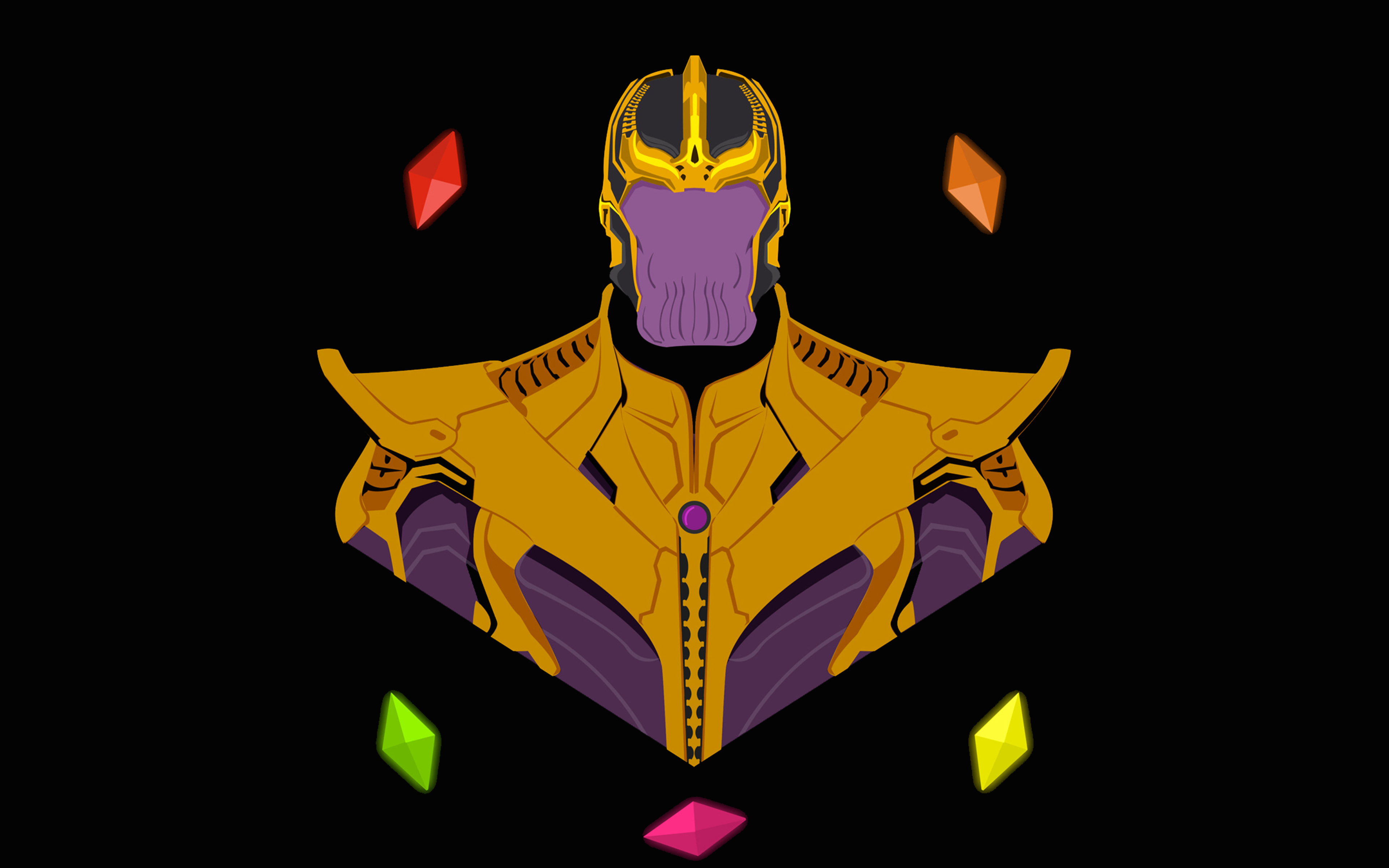 Thanos Infinity Stones Pop Art, 3840x2400 4K, Desktop 4K