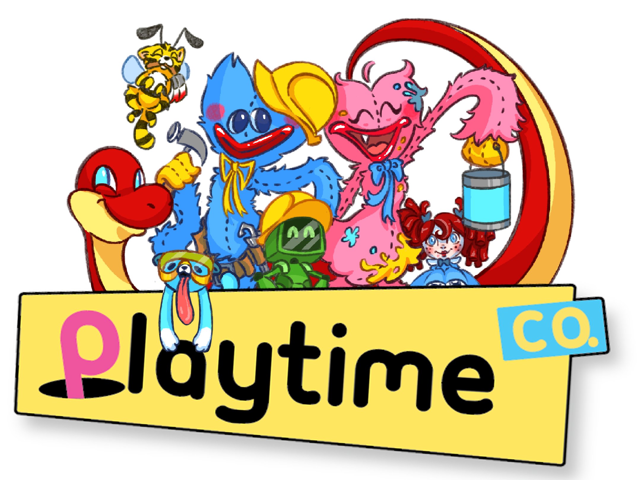 Poppy Playtime personaggi colorati, Huggy Wuggy, 2160x1620 Hi-Res, Laptop