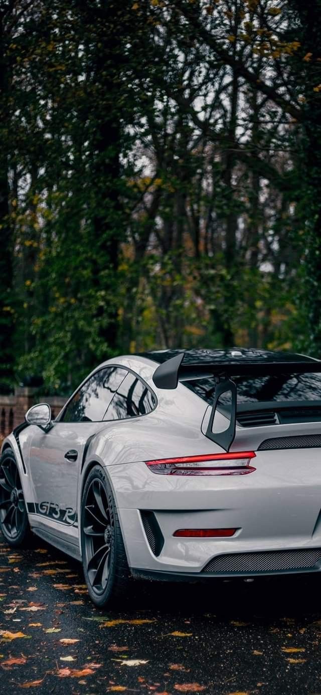 Porsche 911 GT3 RS bianca, 640x1386 Full HD Verticale, iPhone