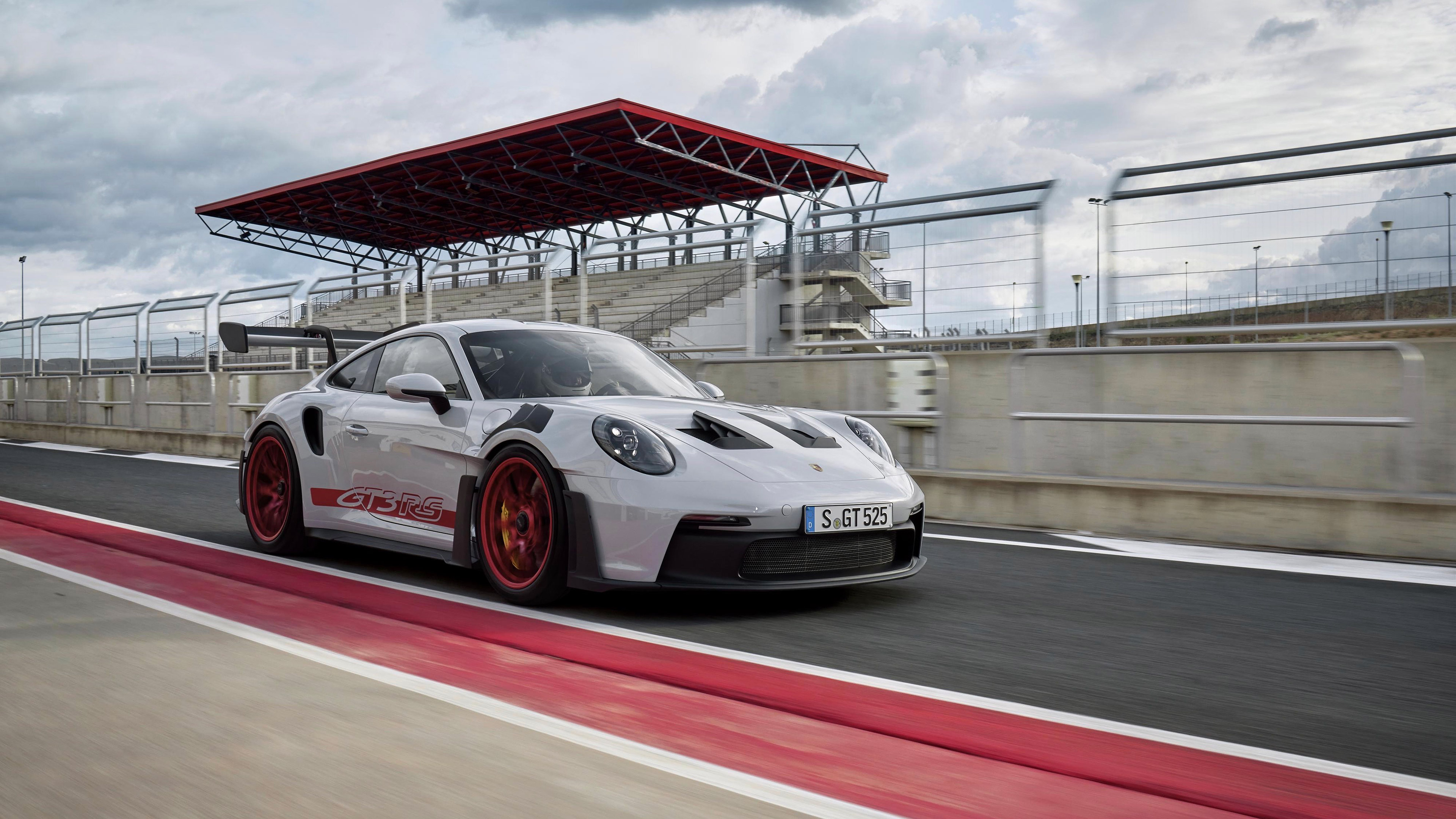 Porsche 911 GT3 RS pista, 3840x2160 UHD, Monitor 4K