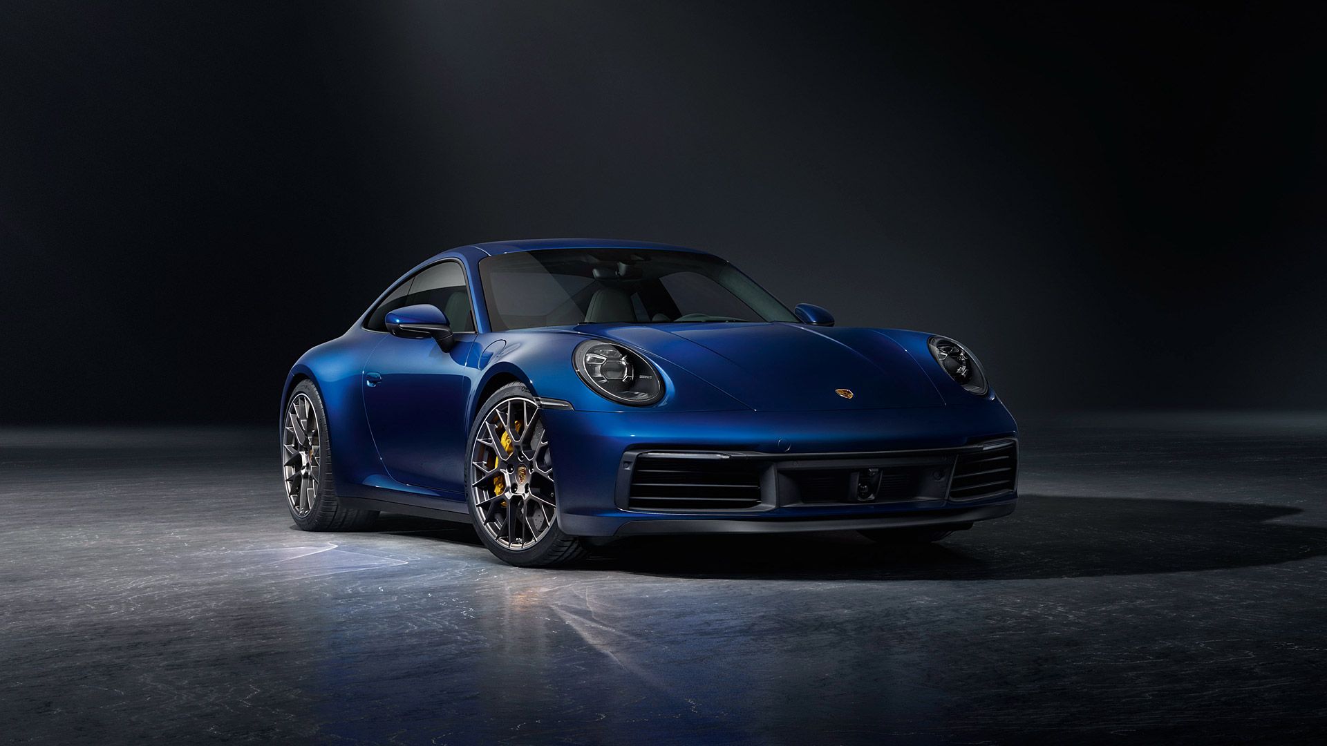 Porsche 911 blu, 1920x1080 Full HD, PC Desktop