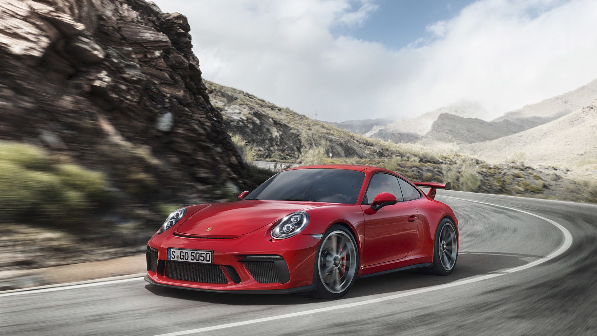 Porsche 911 GT3 rossa, 1920x1080 Full HD, Desktop