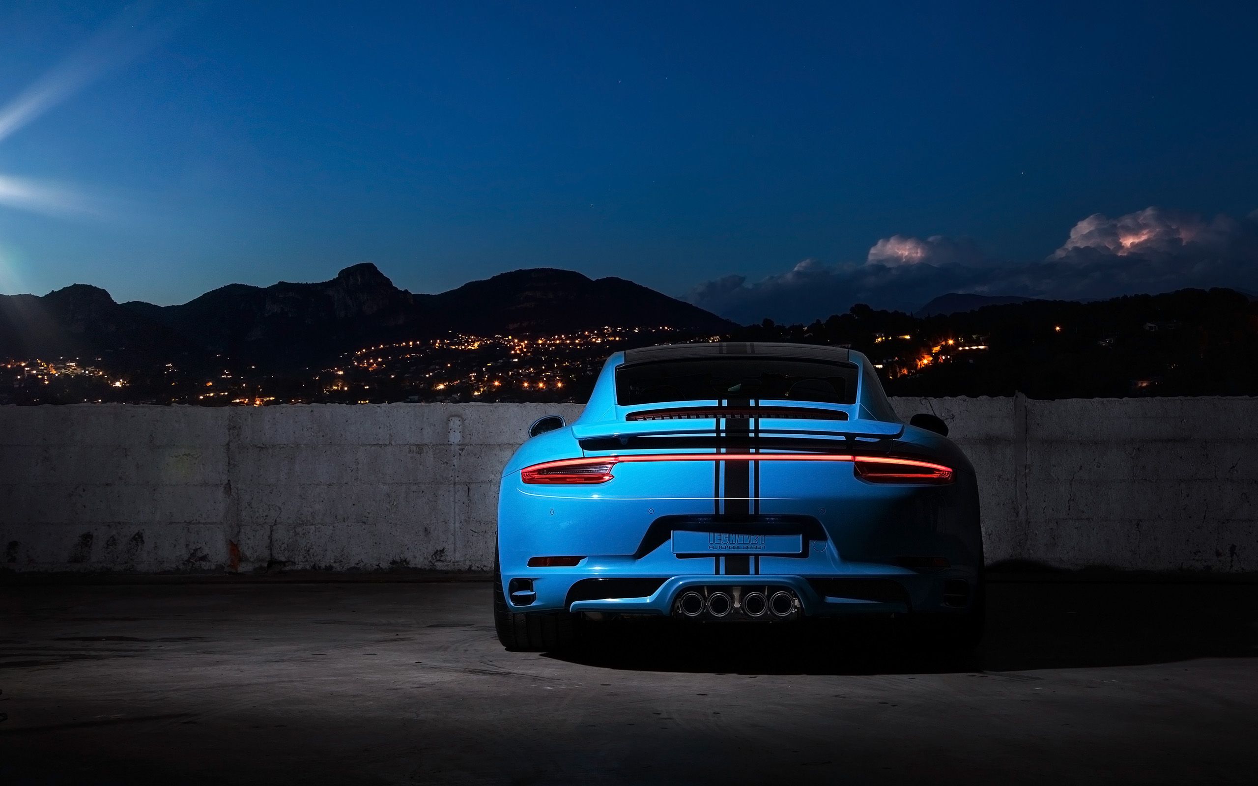 Porsche 911 blu notte, 2560x1600 2K+, Desktop
