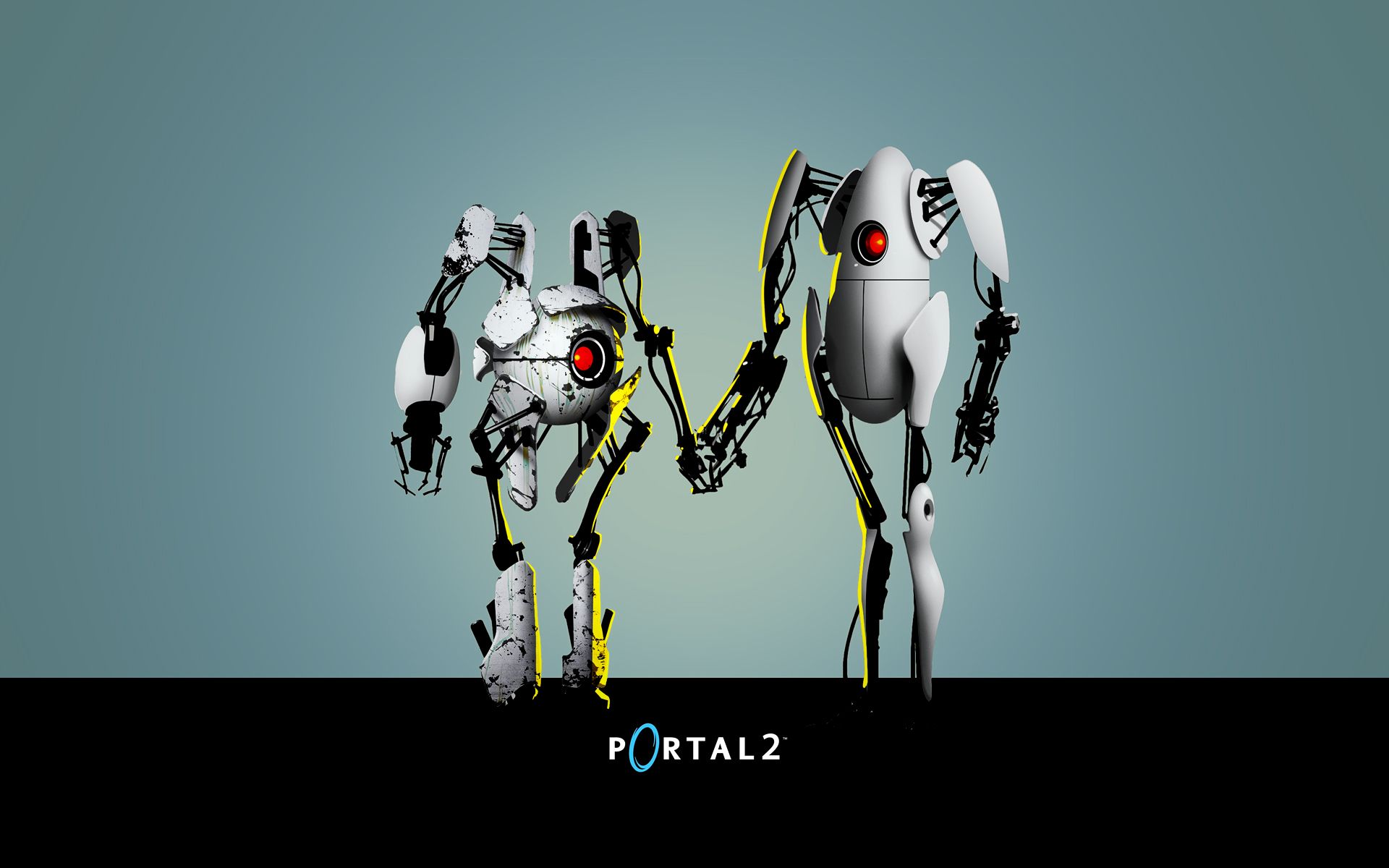 Robot Portal 2, ATLAS P-Body, 1920x1200 WUXGA, PC