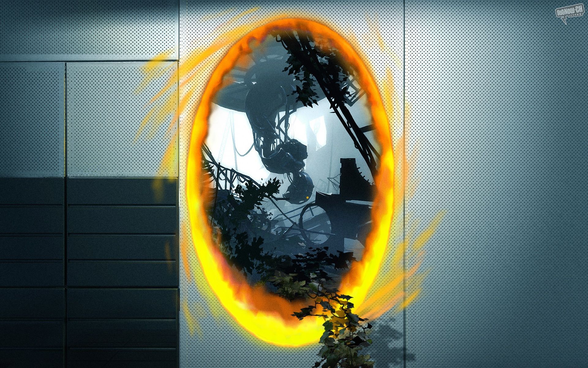 Portale arancione Portal 2, 1920x1200 WUXGA, PC Desktop