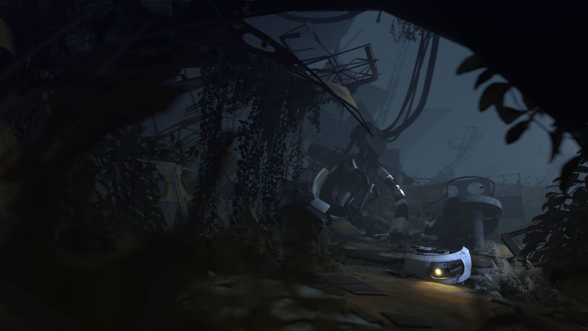 Portal logo arancione blu, 3840x1200 Ultrawide, PC Desktop