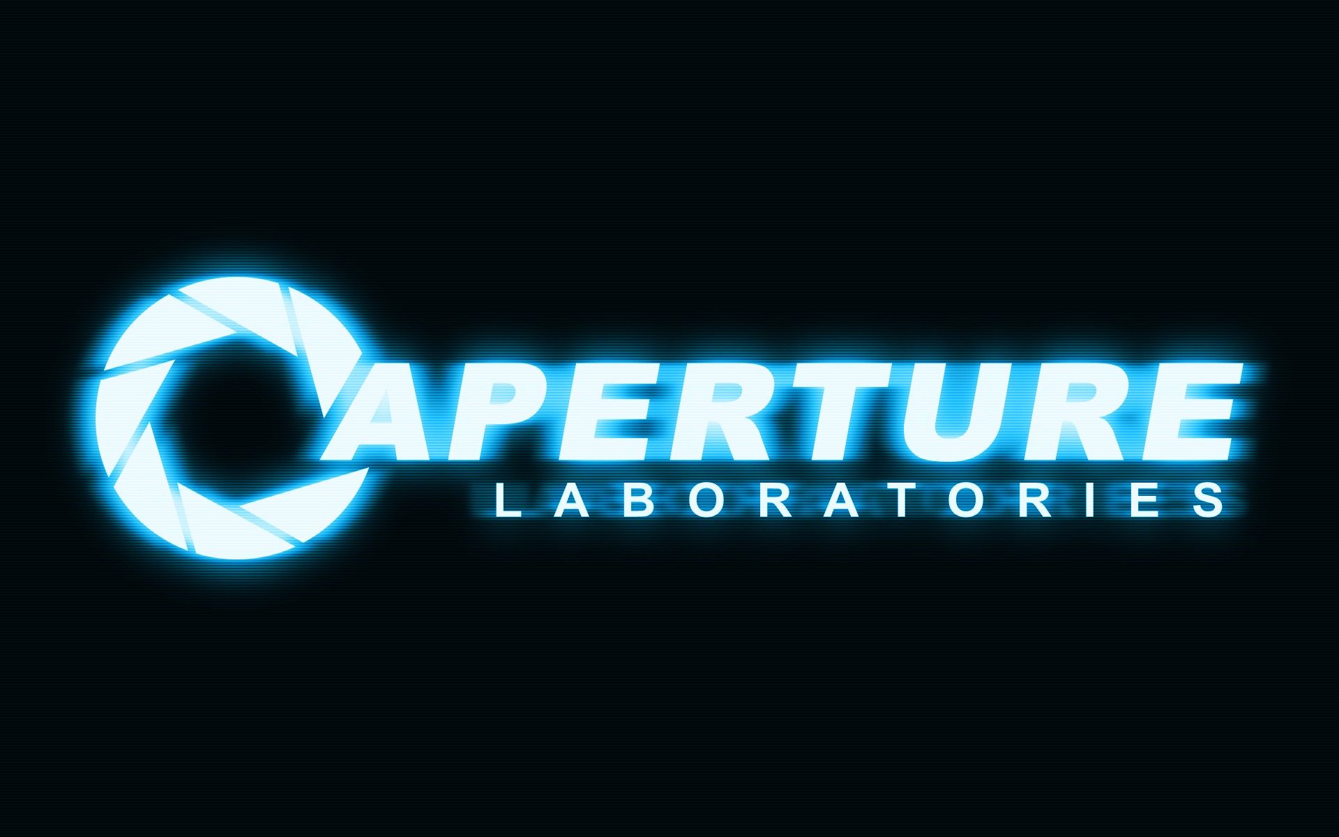 Aperture Laboratories logo Portal, 1920x1200 Full HD+, PC Desktop