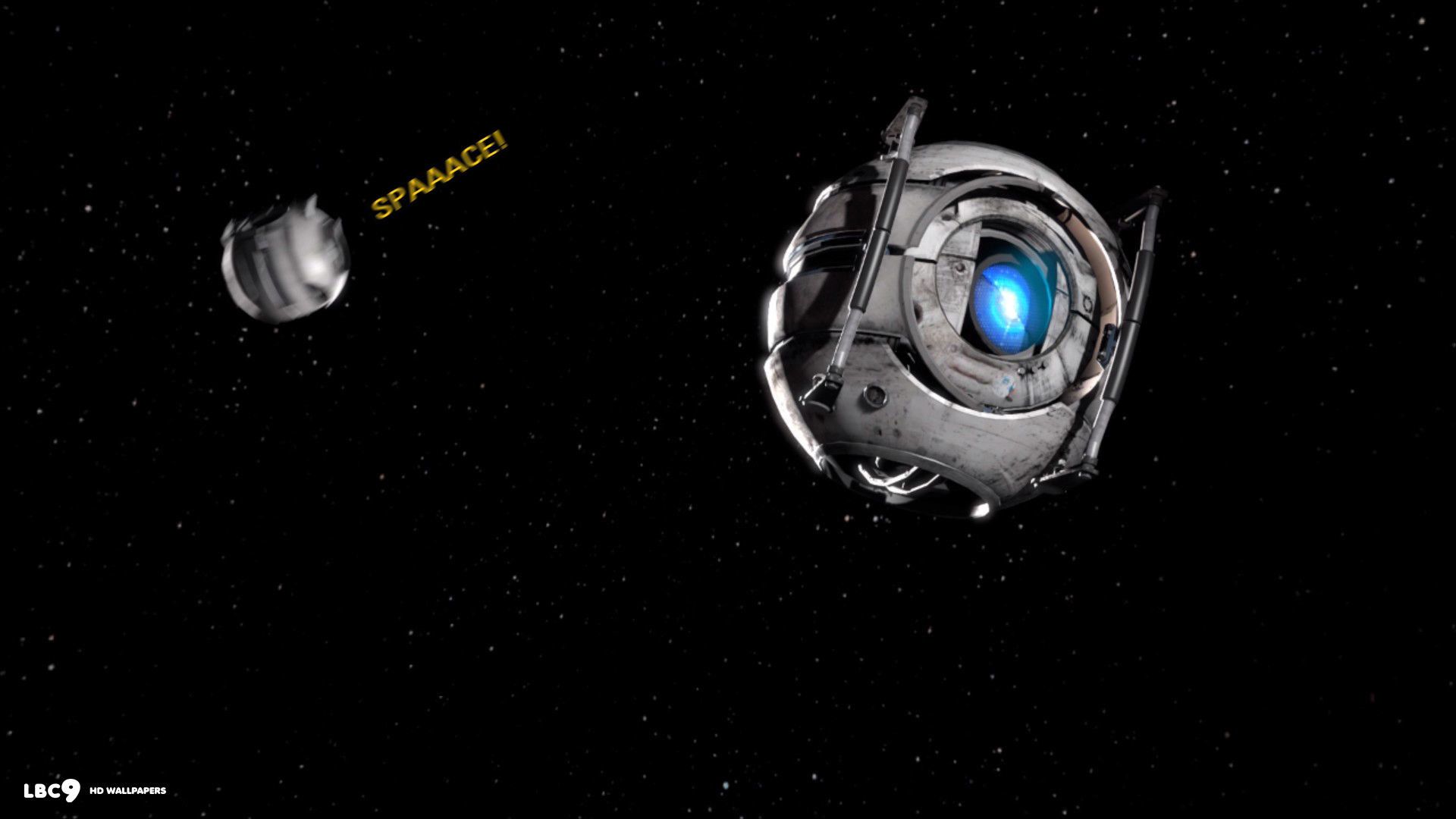 Portal 2 Wheatley spazio, 1920x1080 Full HD 1080p, Desktop