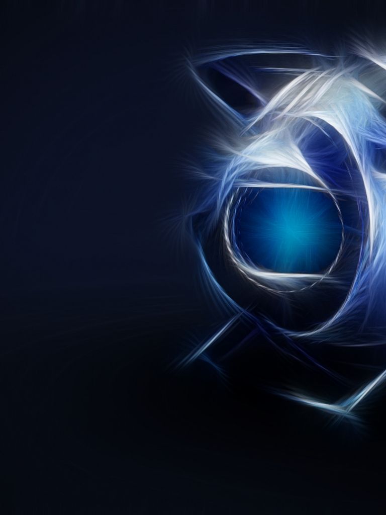 Logo Portal astratto blu, 768x1024 Verticale, POCO