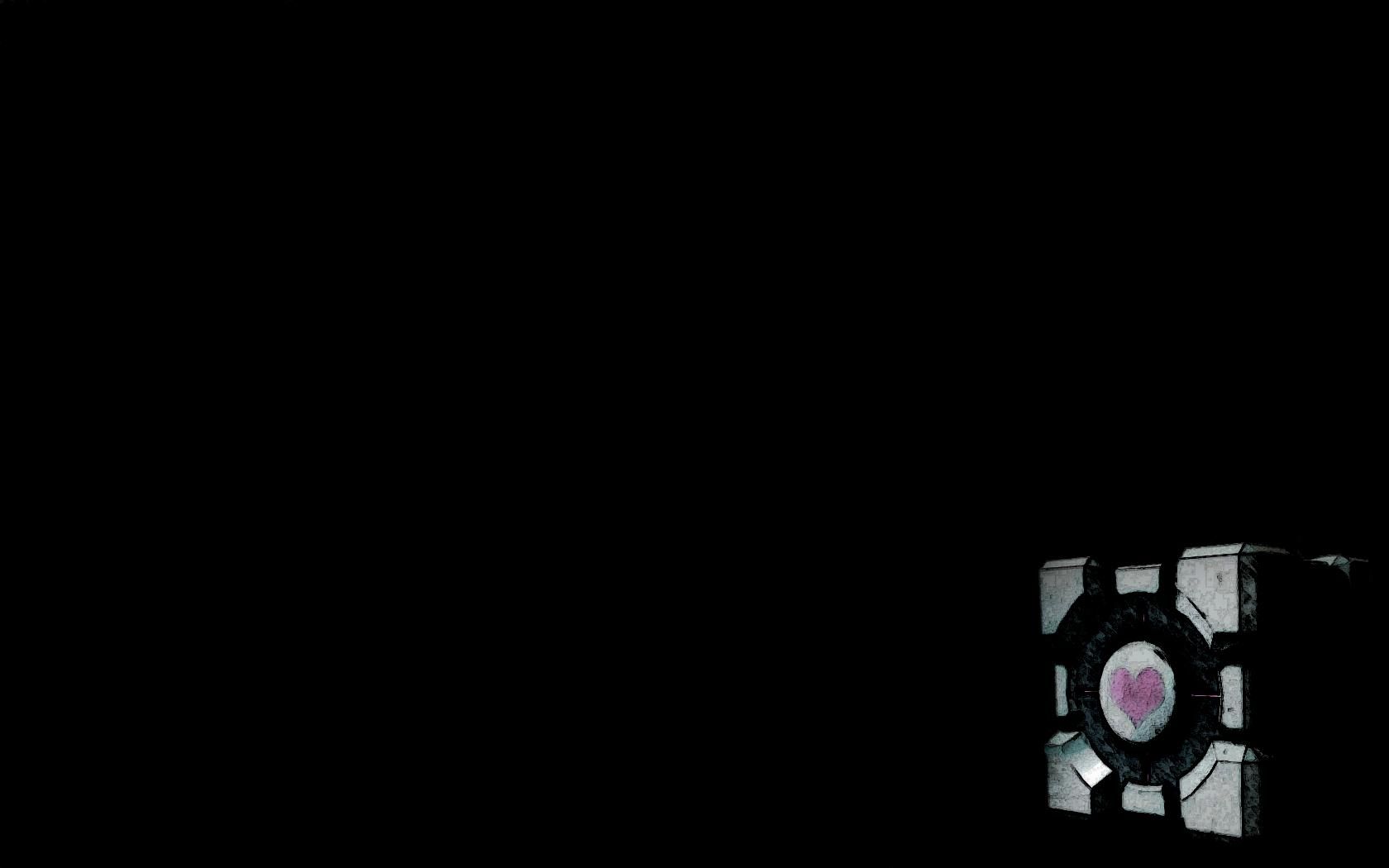 Portal avviso test minimalista, 1920x1080 Full HD, PC