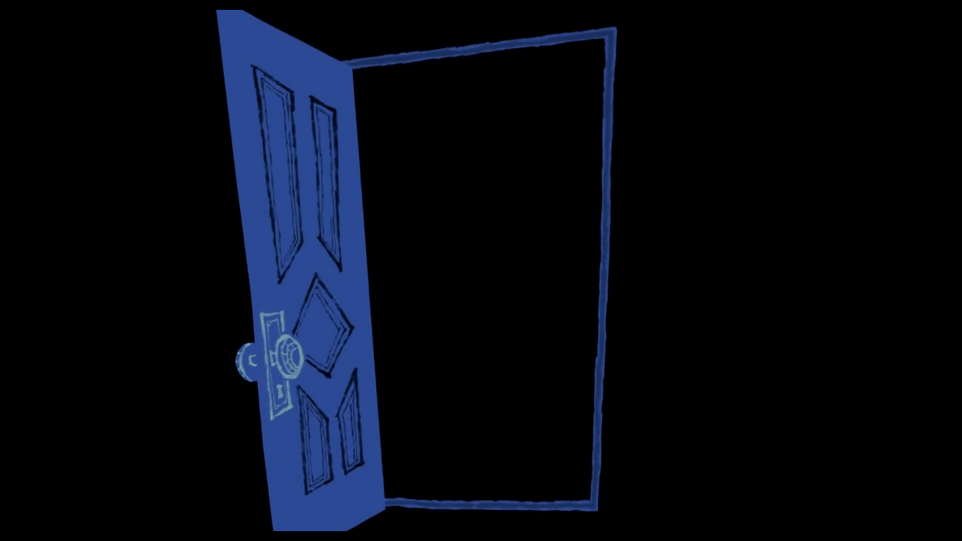 Porte colorate Monsters Inc, 1024x1024 HD, Desktop