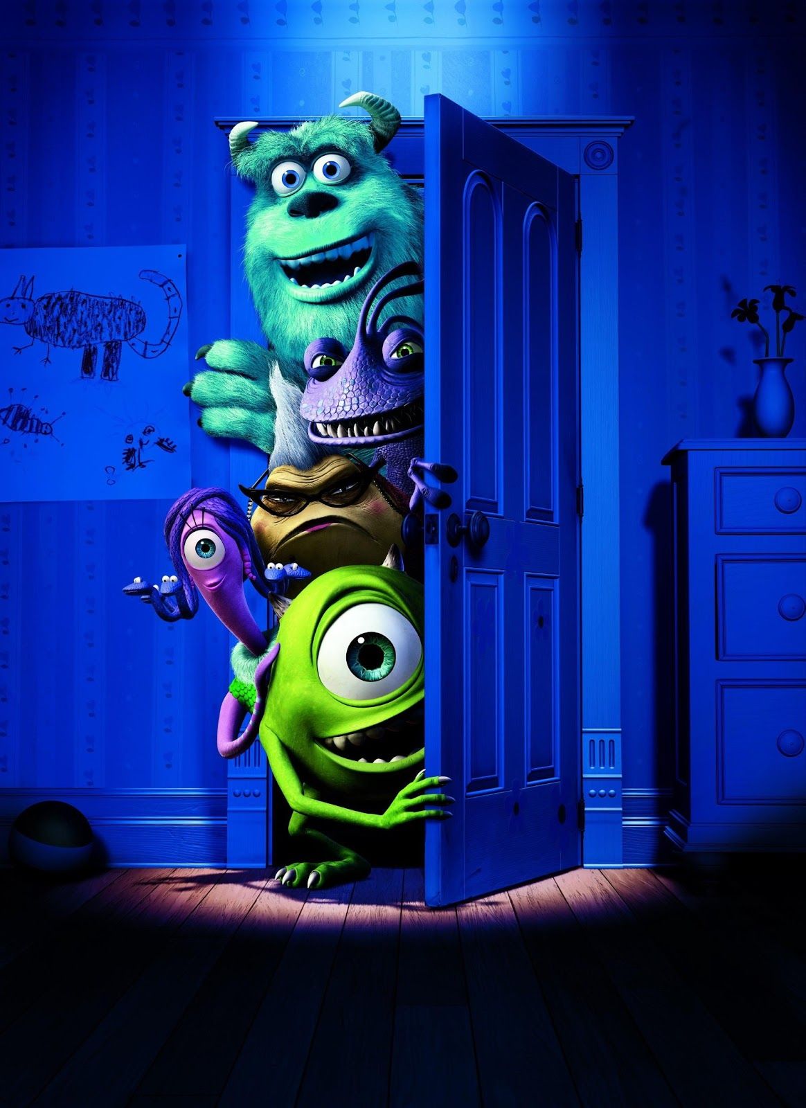 Personaggi Monsters & Co. porta, 1164x1600 Verticale, Telefono