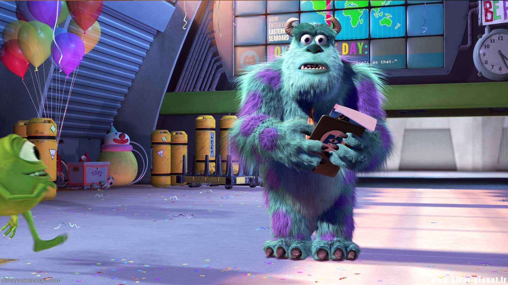 Monsters University poster e cancello, 1024x768 HD, PC Desktop