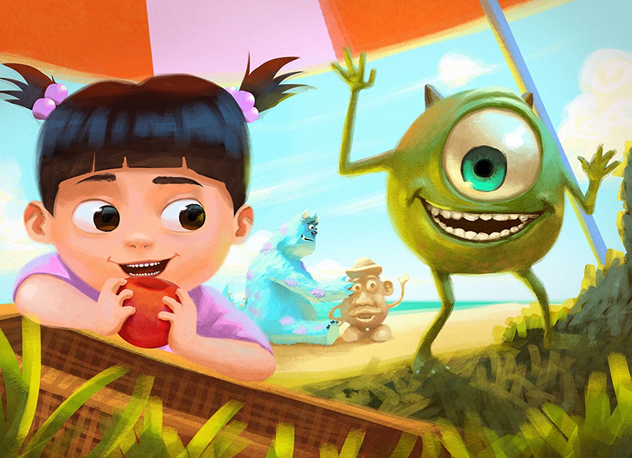 Boo, Sulley e Mike spiaggia, 1280x927 HD, ROG Asus Laptop