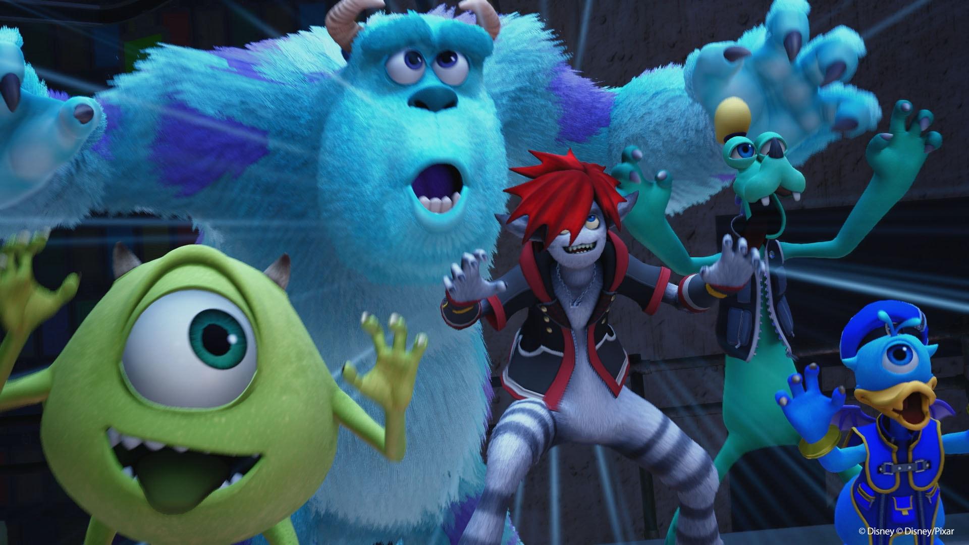 Sulley e Mike Monsters Inc, 1920x1036 Full HD, iMac