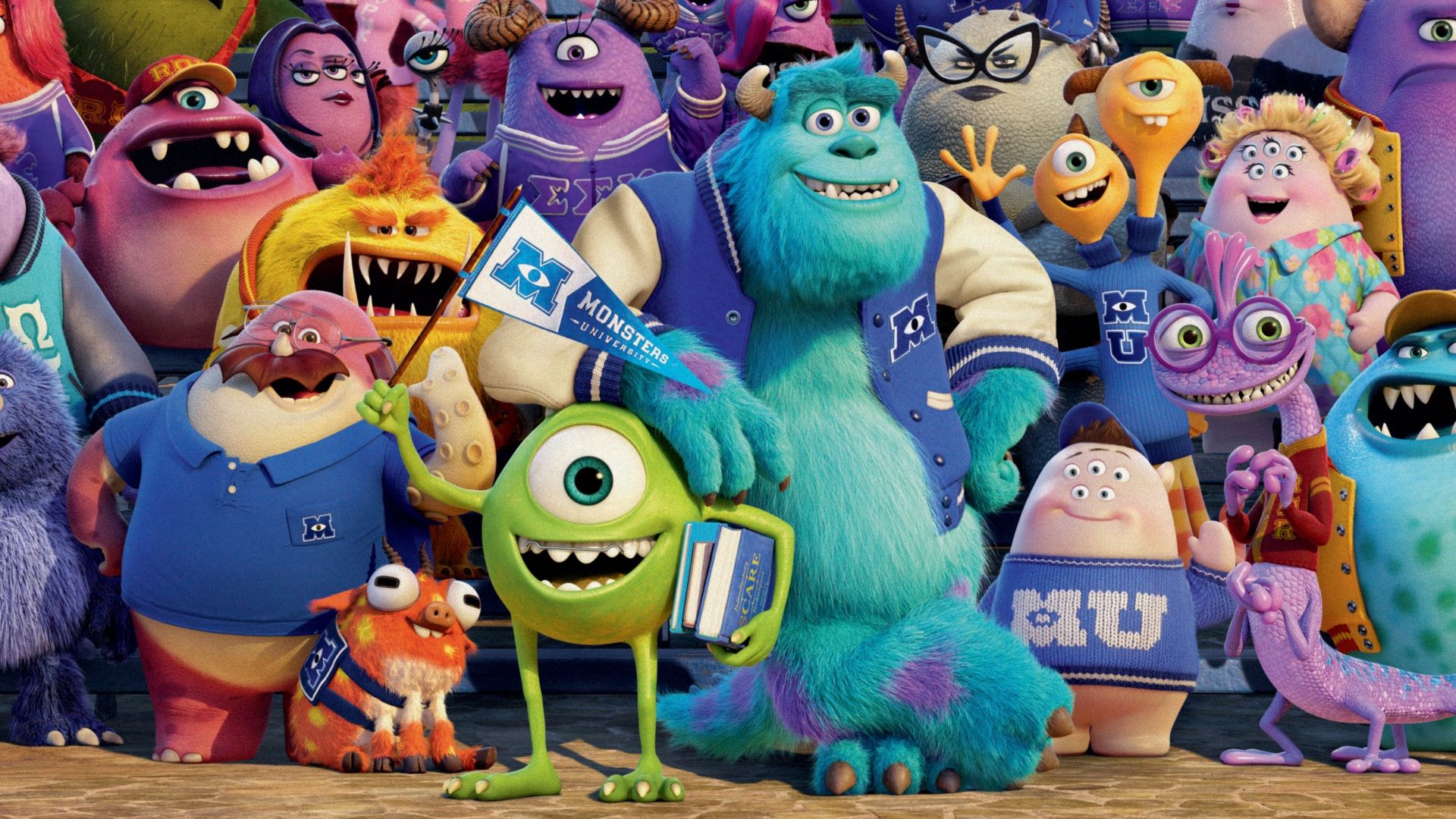 Mike e Sulley Monsters University, 2880x1800 2K, Desktop