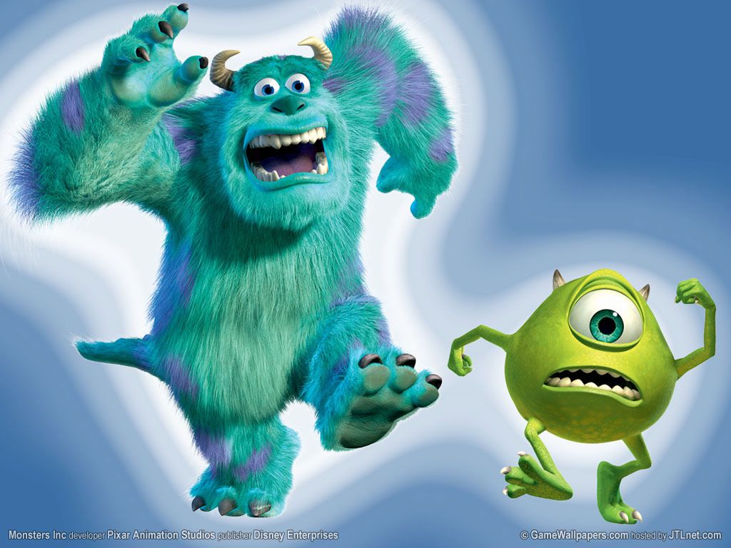Kingdom Hearts Monstropolis Sulley Mike, 1920x1080 Full HD 1080p, PC