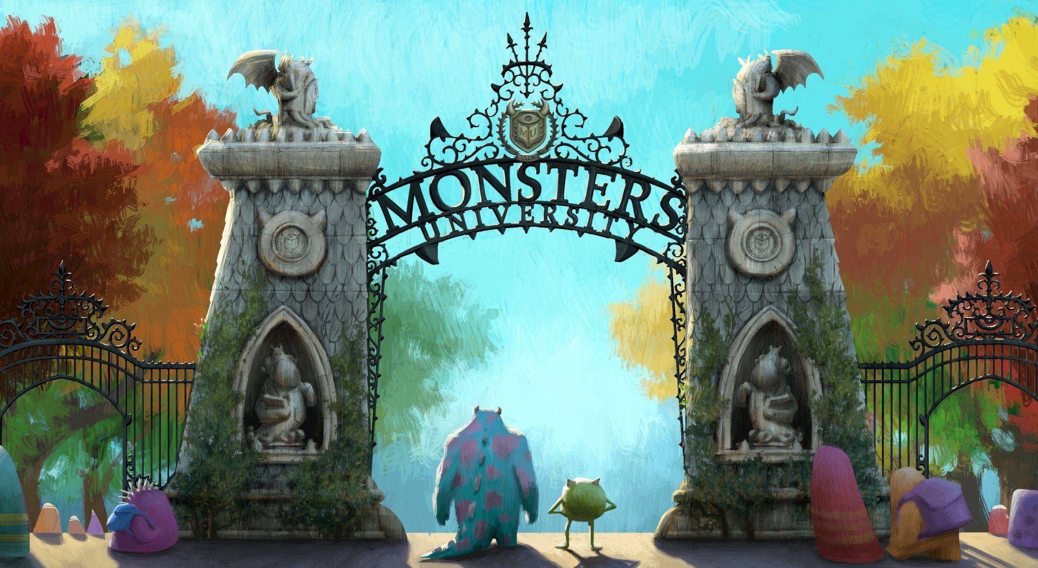 Porta rosa Monsters & Co. LEGO, 1024x917 HD, PC Desktop
