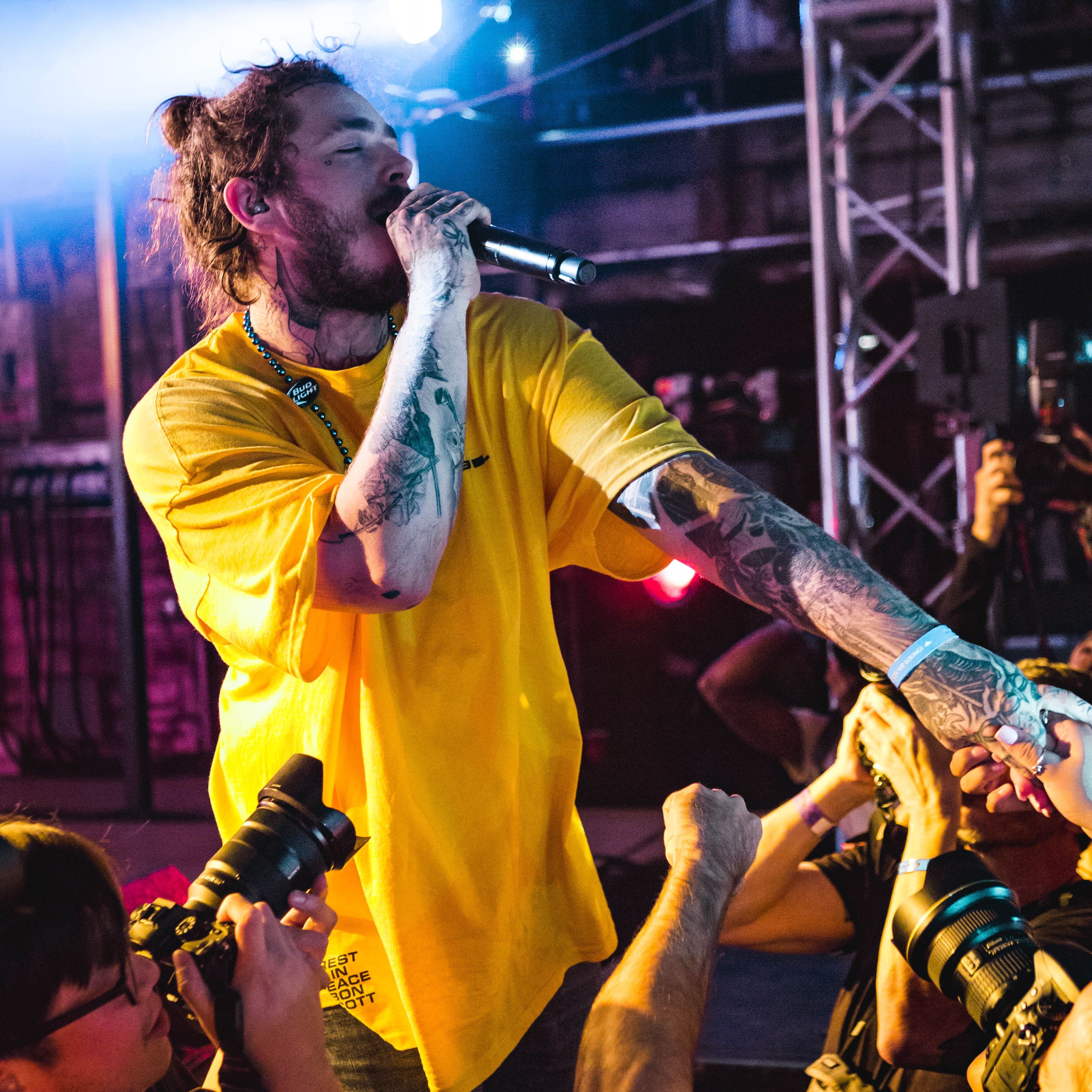 Post Malone concerto dal vivo, 3428x3428 2K+, PC