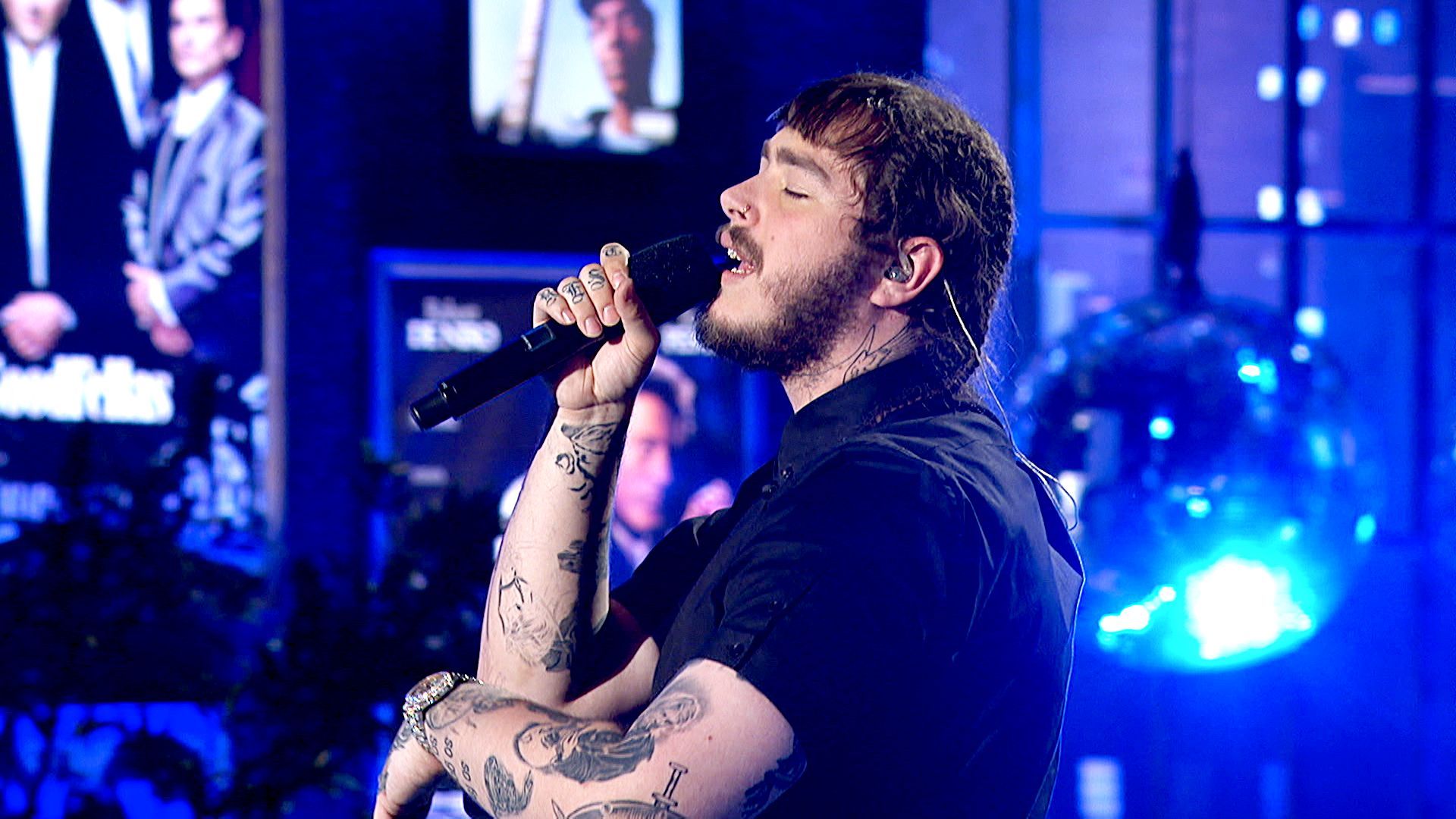 Post Malone in concerto, 1920x1080 1080p, PC
