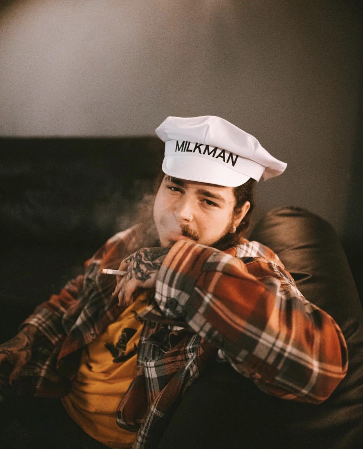 Post Malone cappello Milkman, 1242x1537 Verticale, Mobile