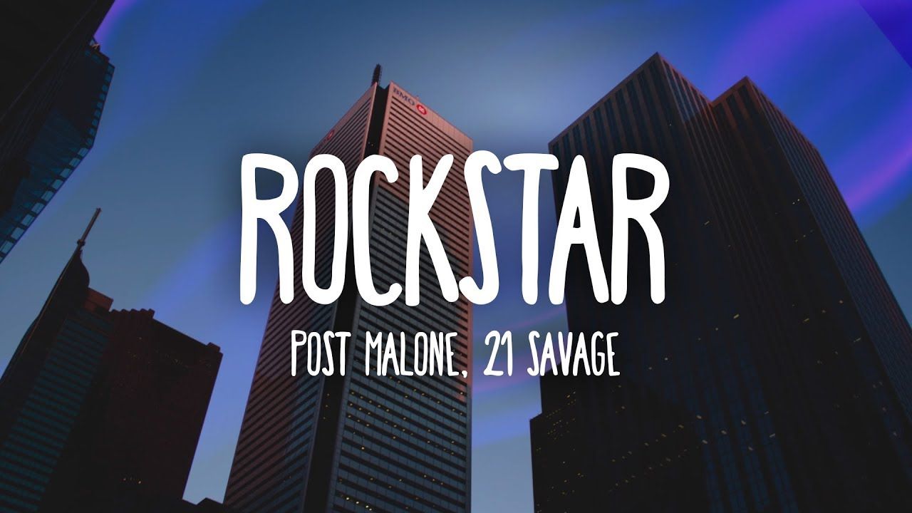 Rockstar Post Malone testo, 1280x720 720p, iMac