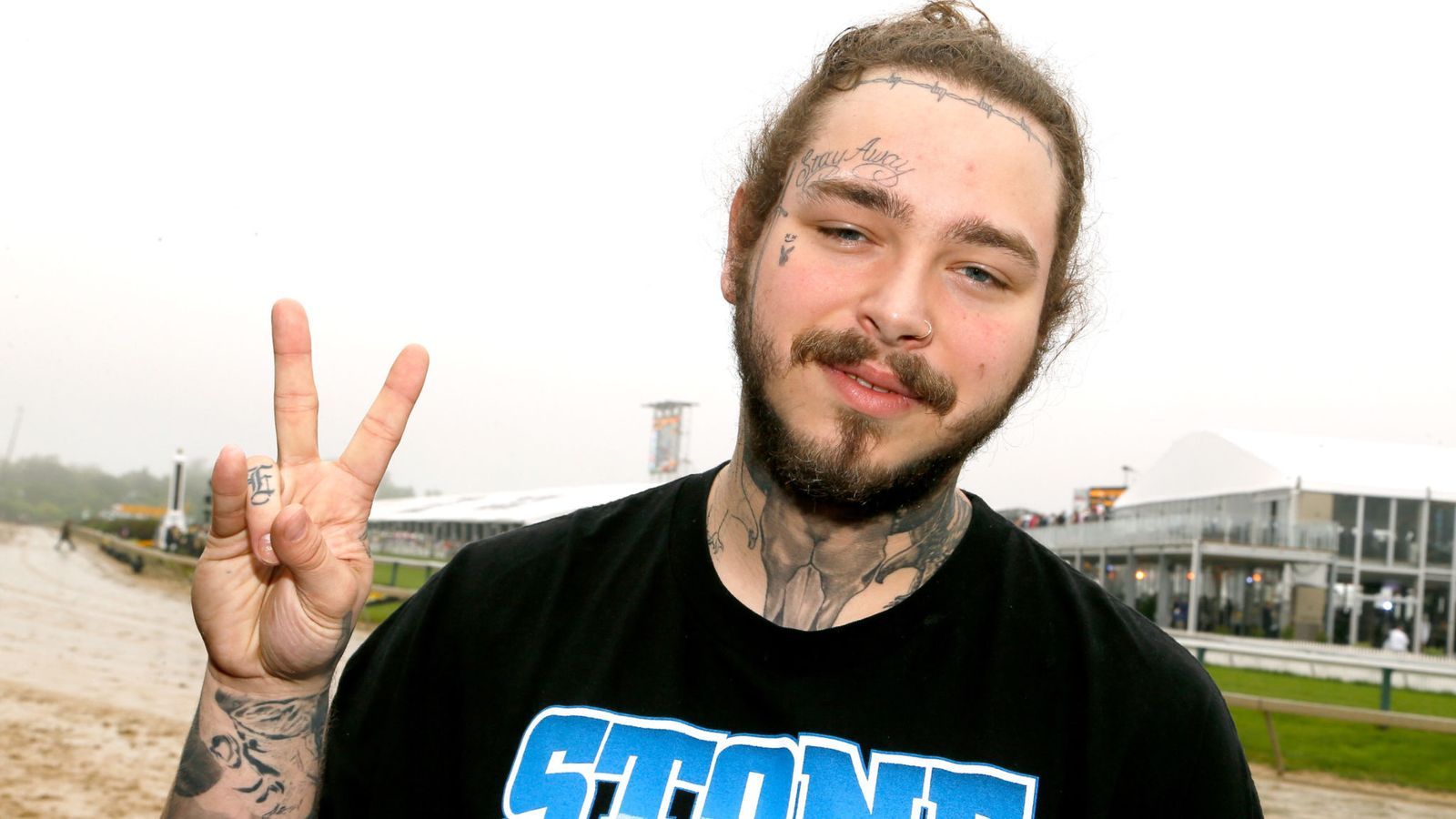 Post Malone segno pace, 1600x900 900p, PC