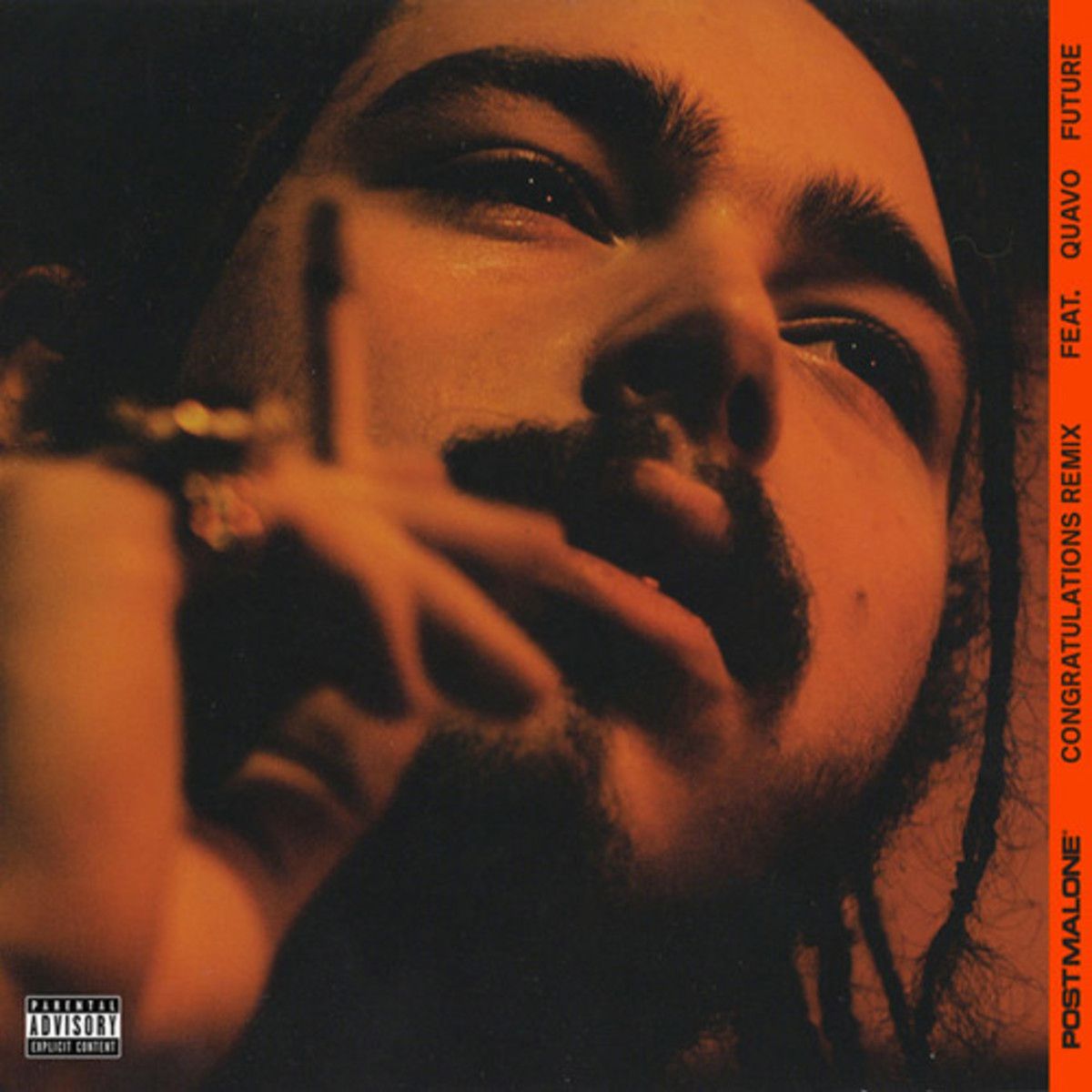 Post Malone copertina Congratulations remix, 1200x1200 HD, Desktop