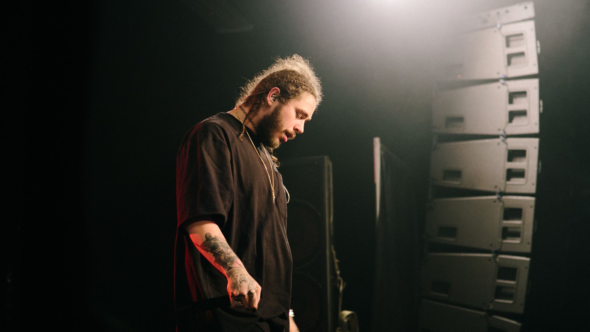 Post Malone concerto dal vivo, 1920x1080 Full HD, PC
