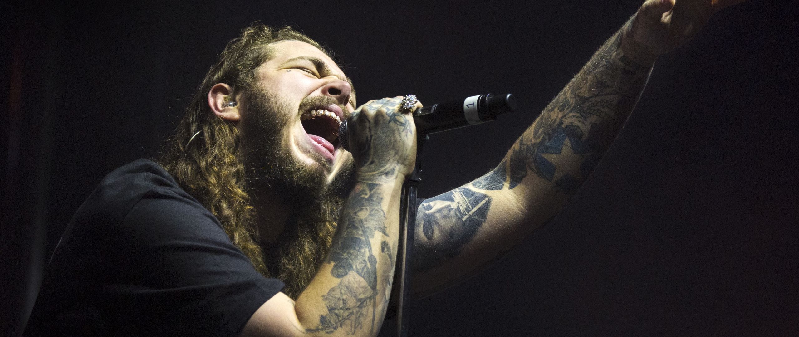 Post Malone concerto dal vivo, 2560x1080 Panoramico, Desktop