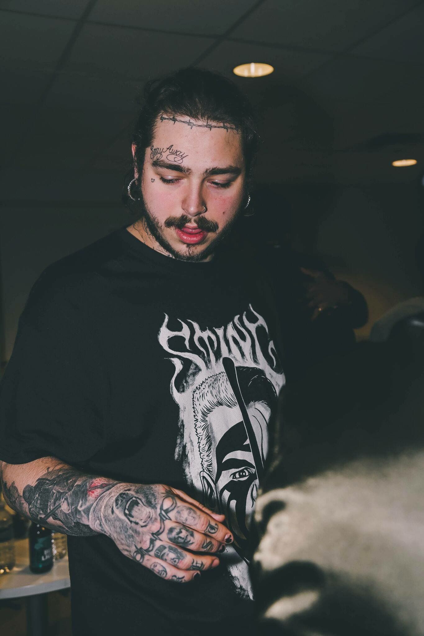 Post Malone dal vivo, tatuaggi, 1365x2048 Full HD Verticale, iPhone