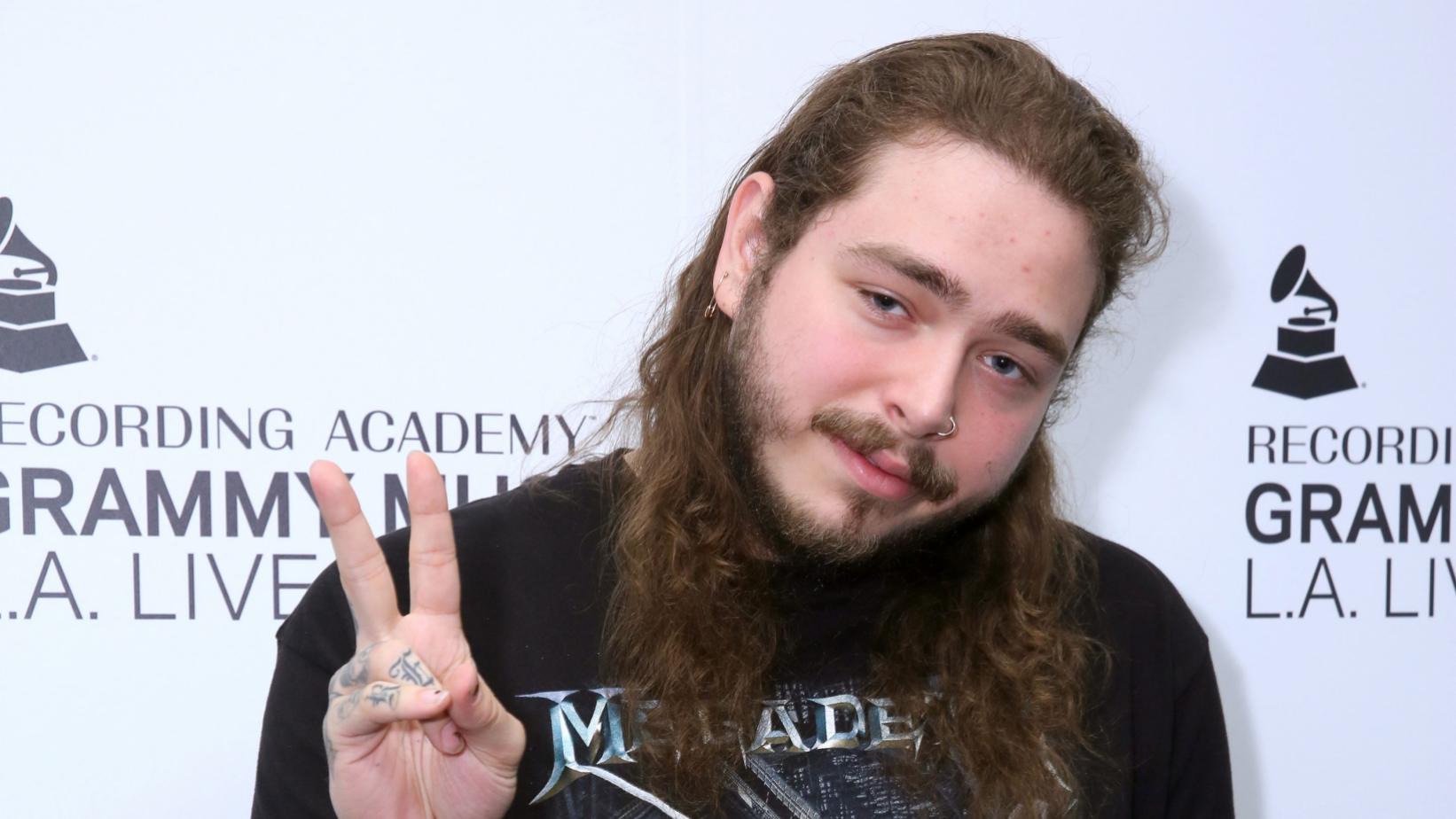 Post Malone segno di pace, 1642x924 HD Ready, Desktop