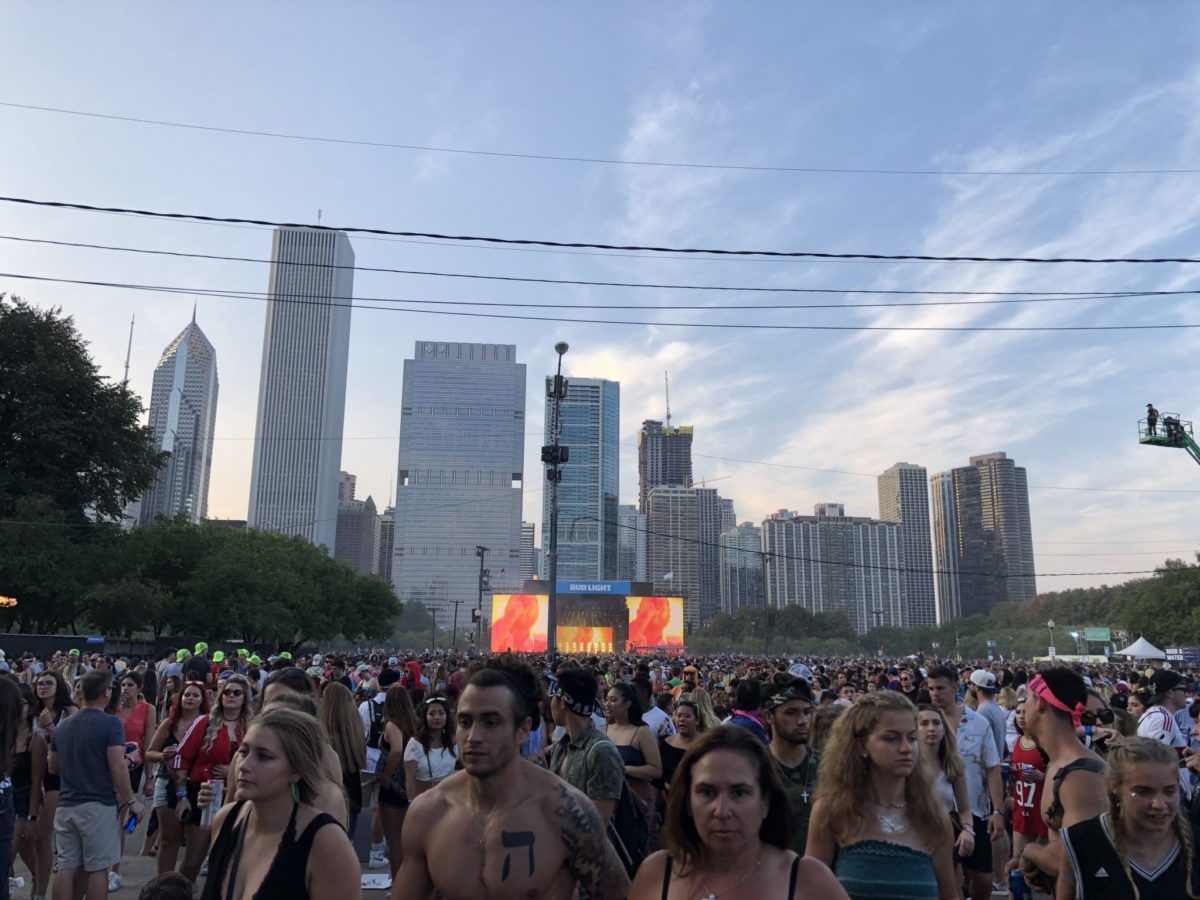 Folla concerto Lollapalooza Chicago, 1200x900 HD, Monitor Gaming