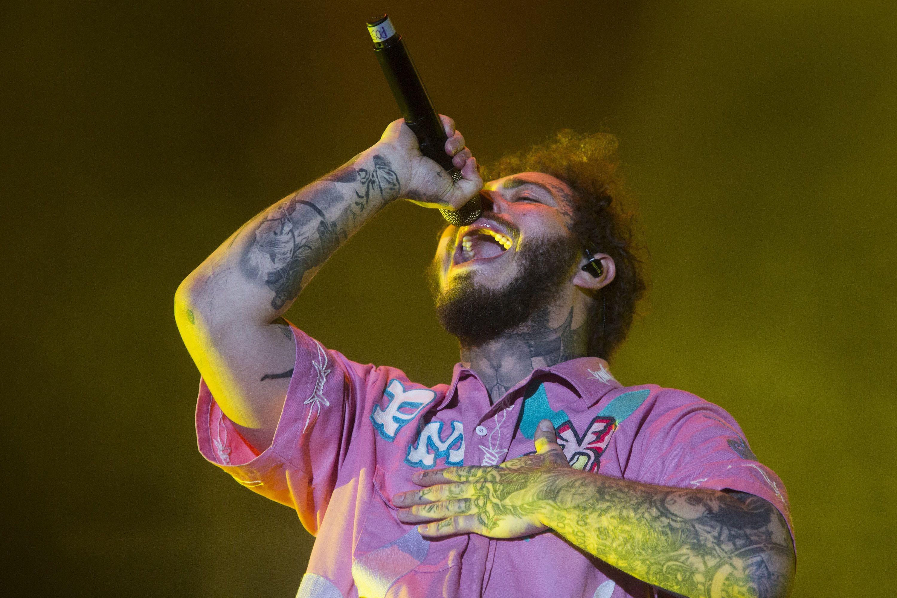 Post Malone canta live concerto, 3000x2000 2K+, PC