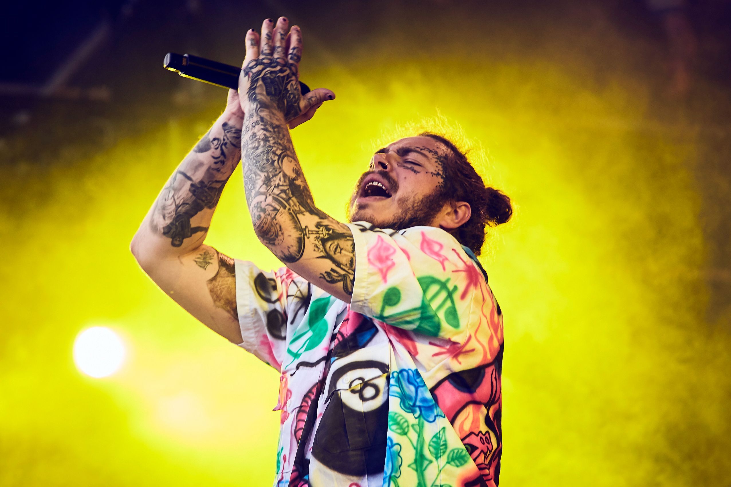 Post Malone concerto dal vivo, 2552x1701 alta risoluzione, PC Desktop